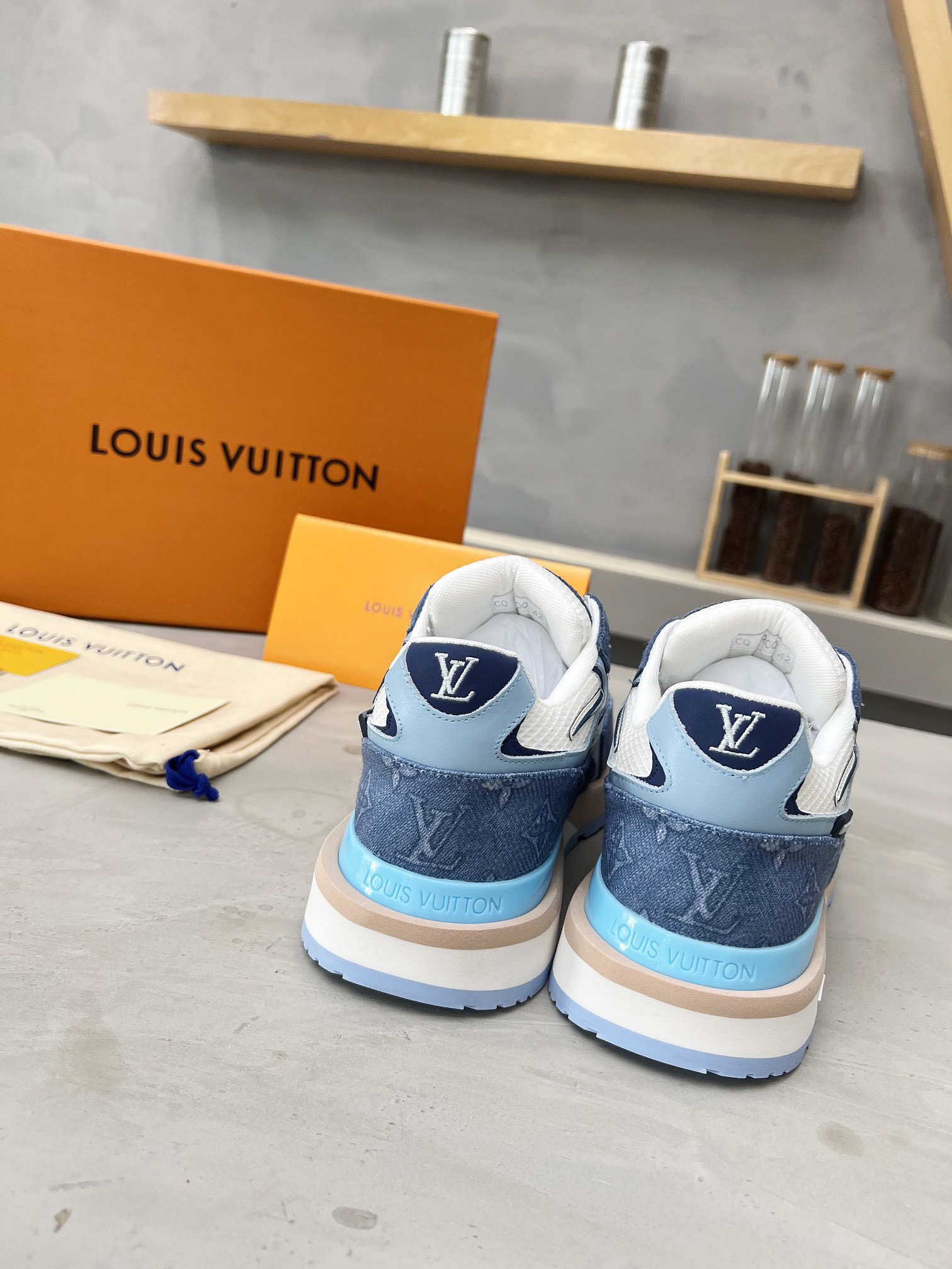 Louis Vuitton Run Away Sneaker Size 40-45