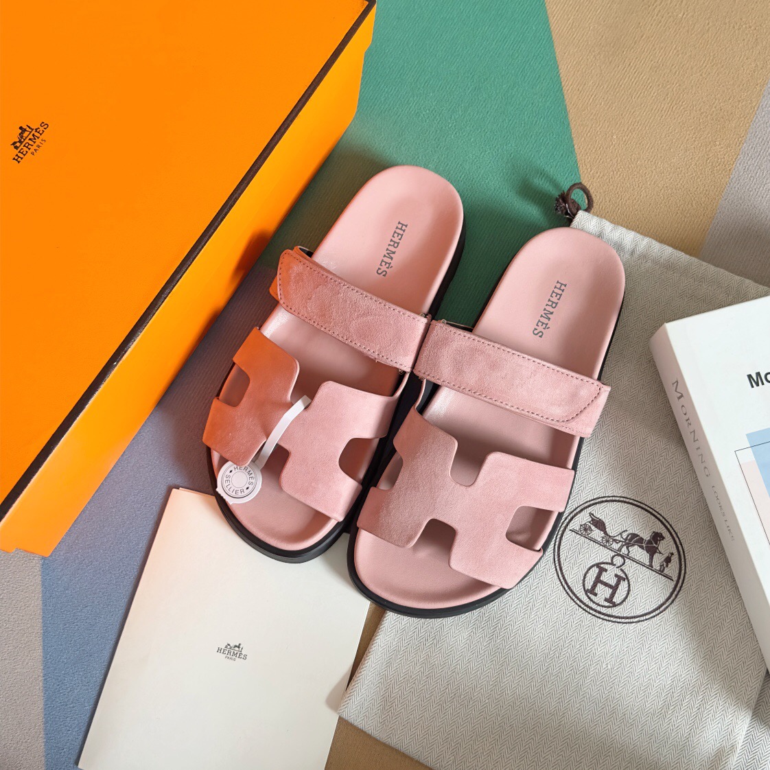 Hermes chypre Slippers Size 36-45