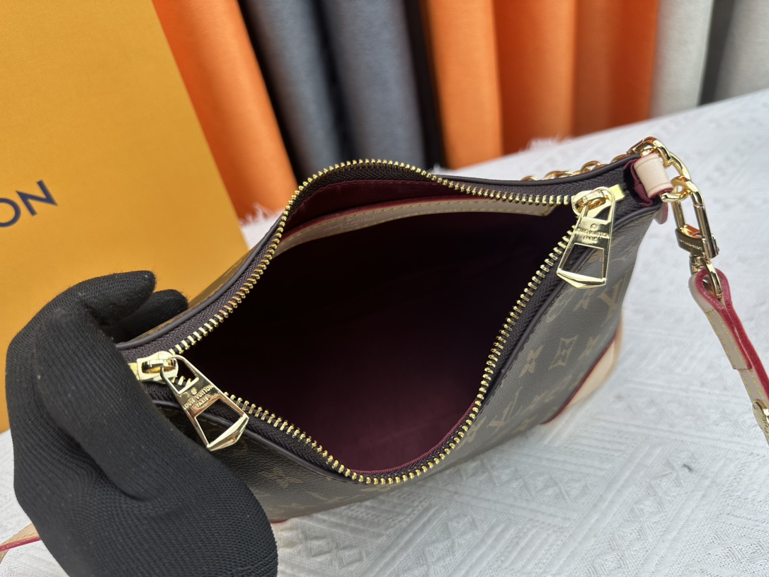Louis Vuitton Odeon Monogram Women Shoulder Bags Size 27*16*10cm