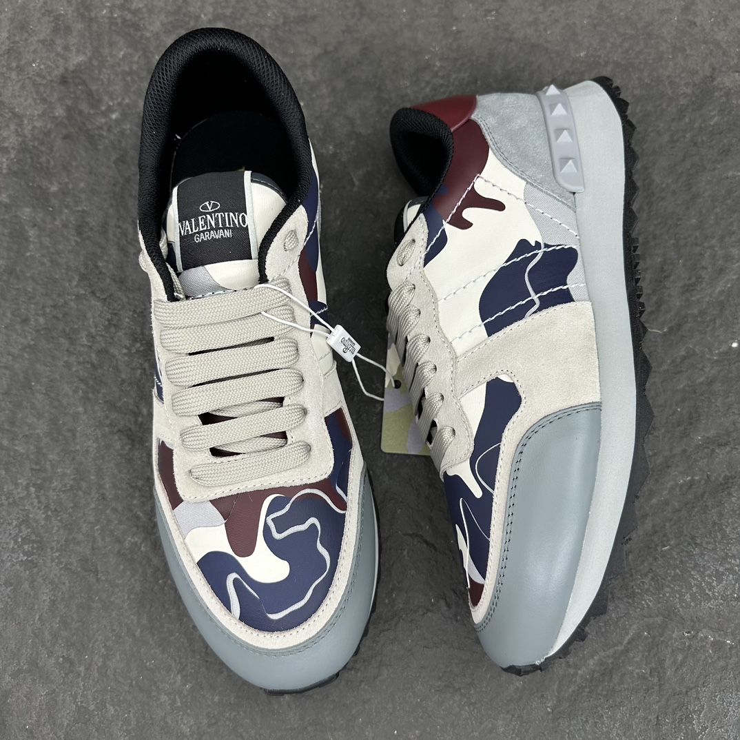 Valentino Camouflage Rockrunner Sneaker Size 36-46