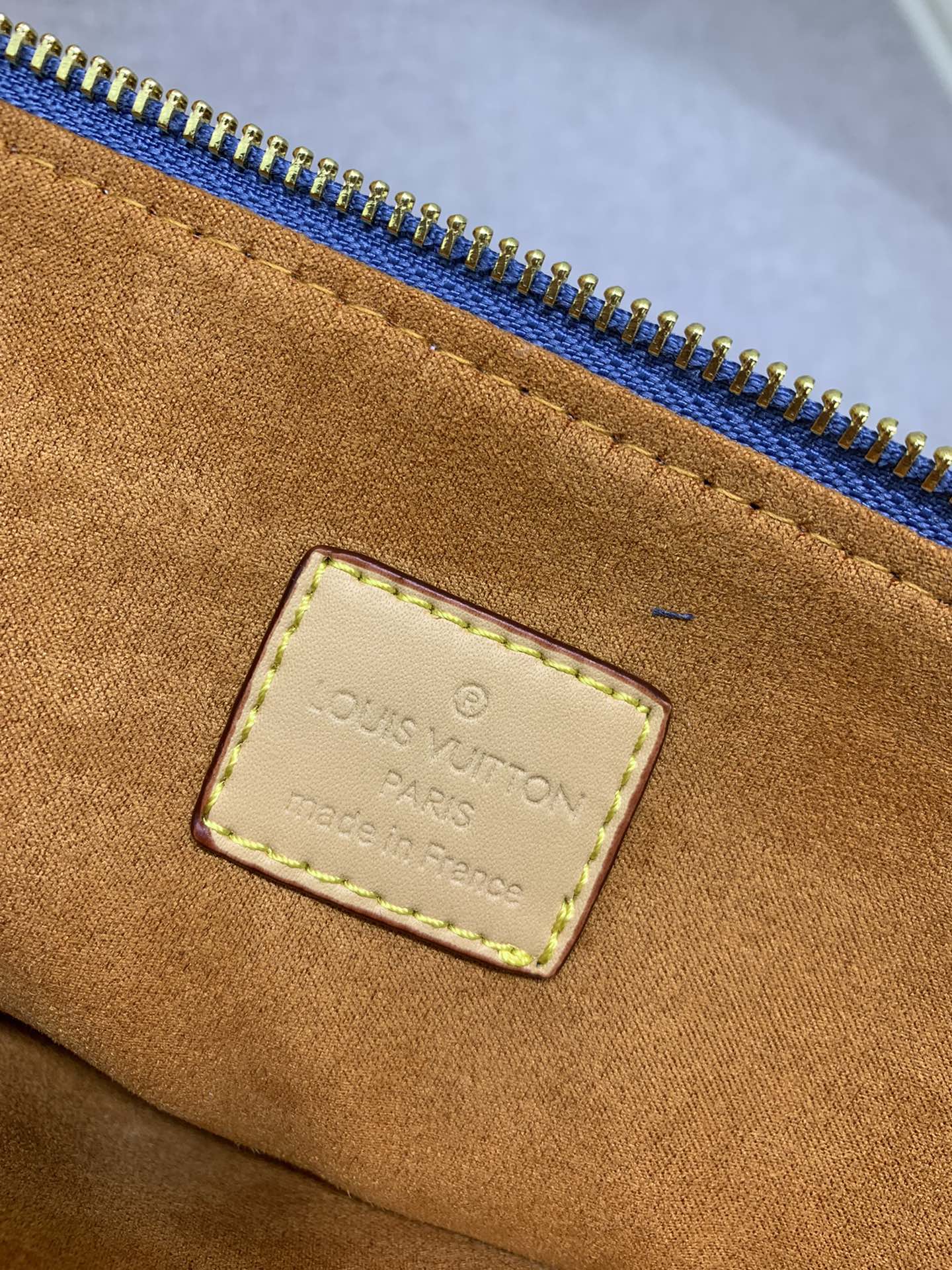 Louis Vuitton Monogram Coussin Denim Cowboy Women Shoulder Bags Size 34*24*12cm