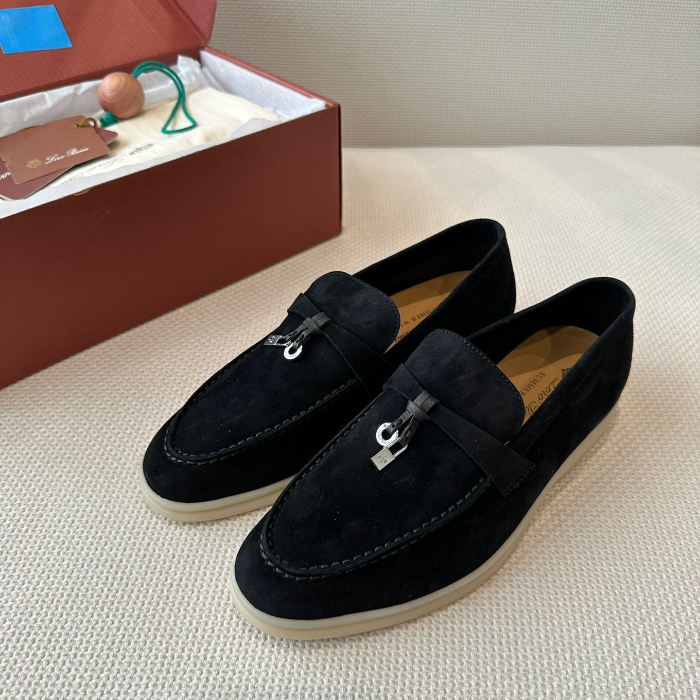 Loro Piana Men Women Loafers Size 36-45