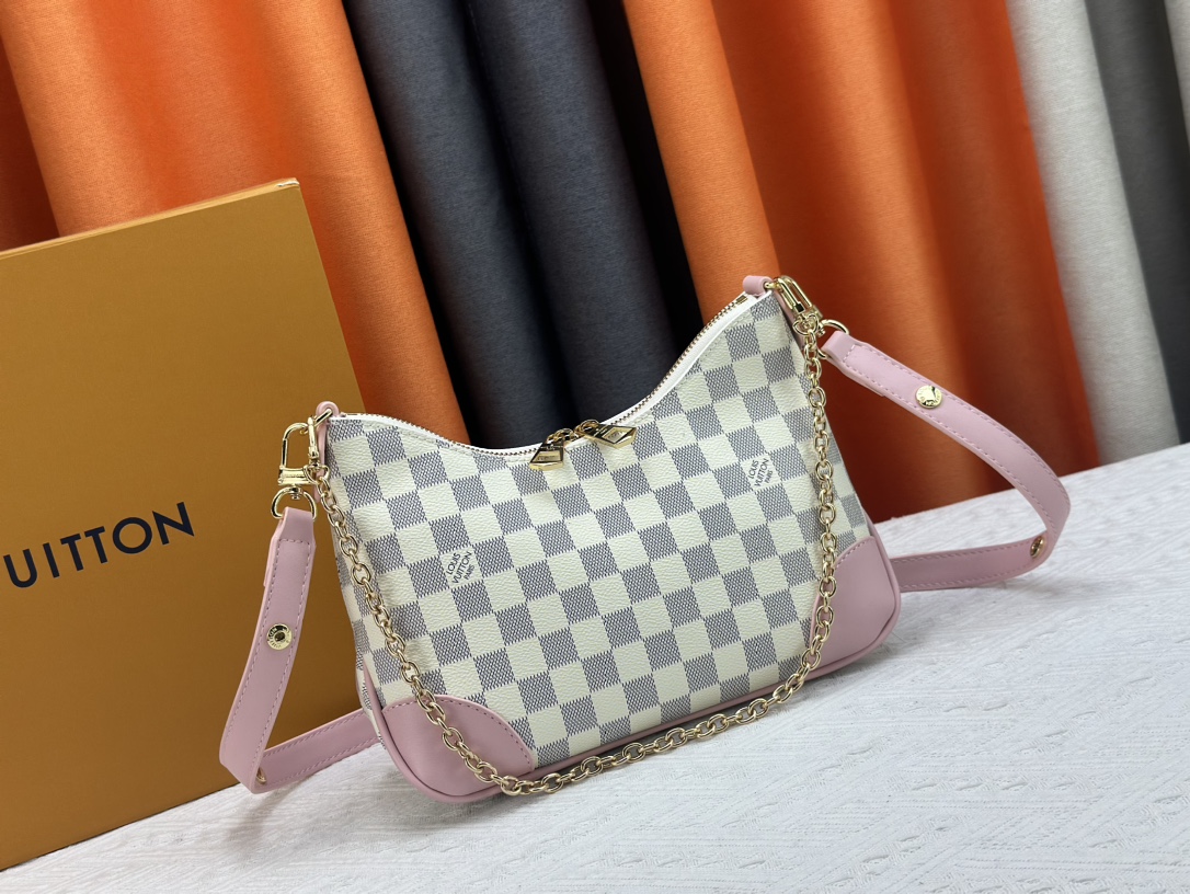 Louis Vuitton Odeon Monogram Women Shoulder Bags Size 27*16*10cm
