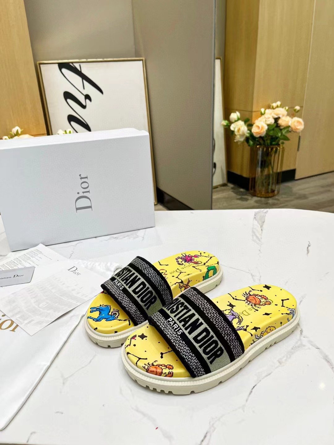 Dior Reverse Slippers Size 36-41