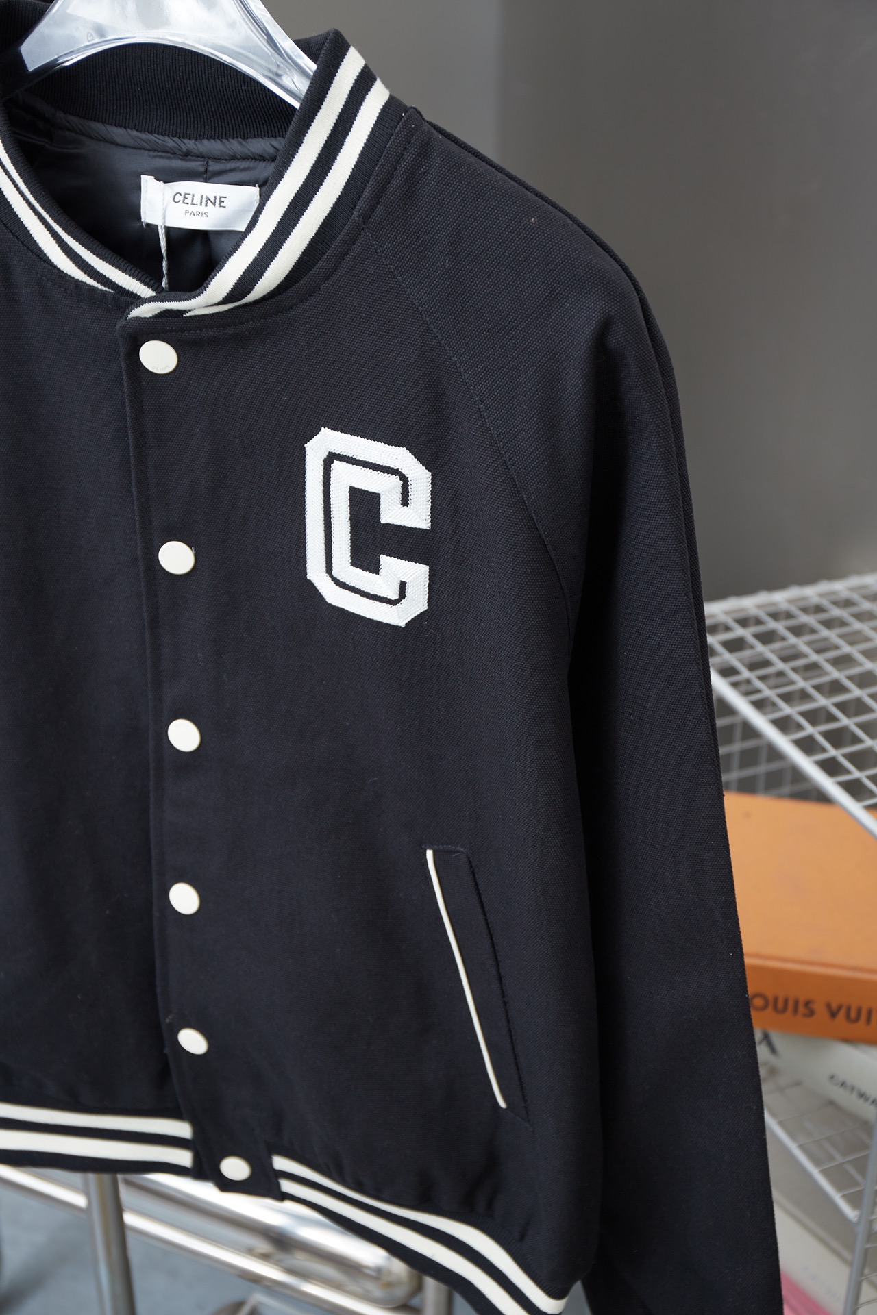 Celine 25SS NEW Embroider Baseball uniform Jacket Size S-XL