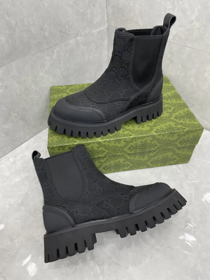 Gucci 23fw New Boots Unisex Size 35-46