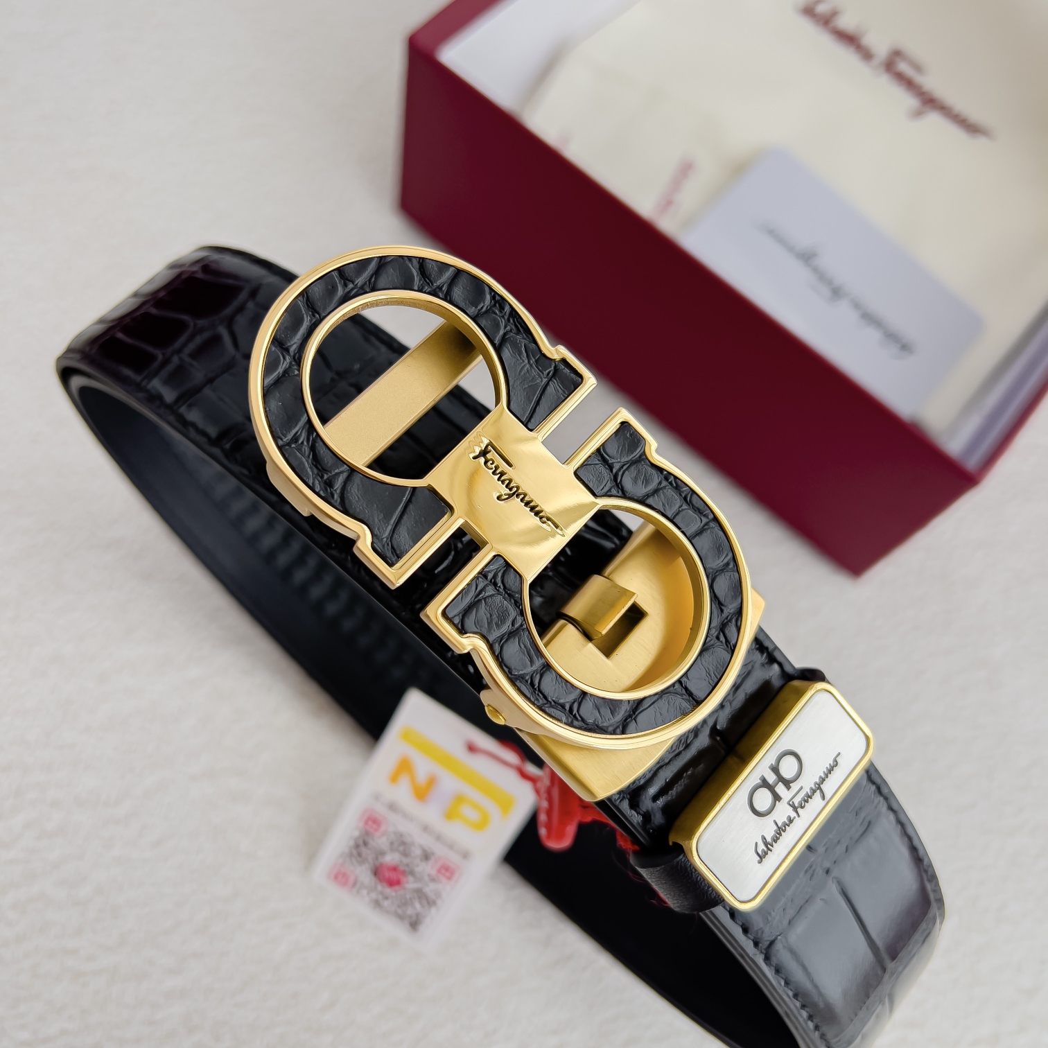 Ferragamo Mens Belt Width 3.5cm