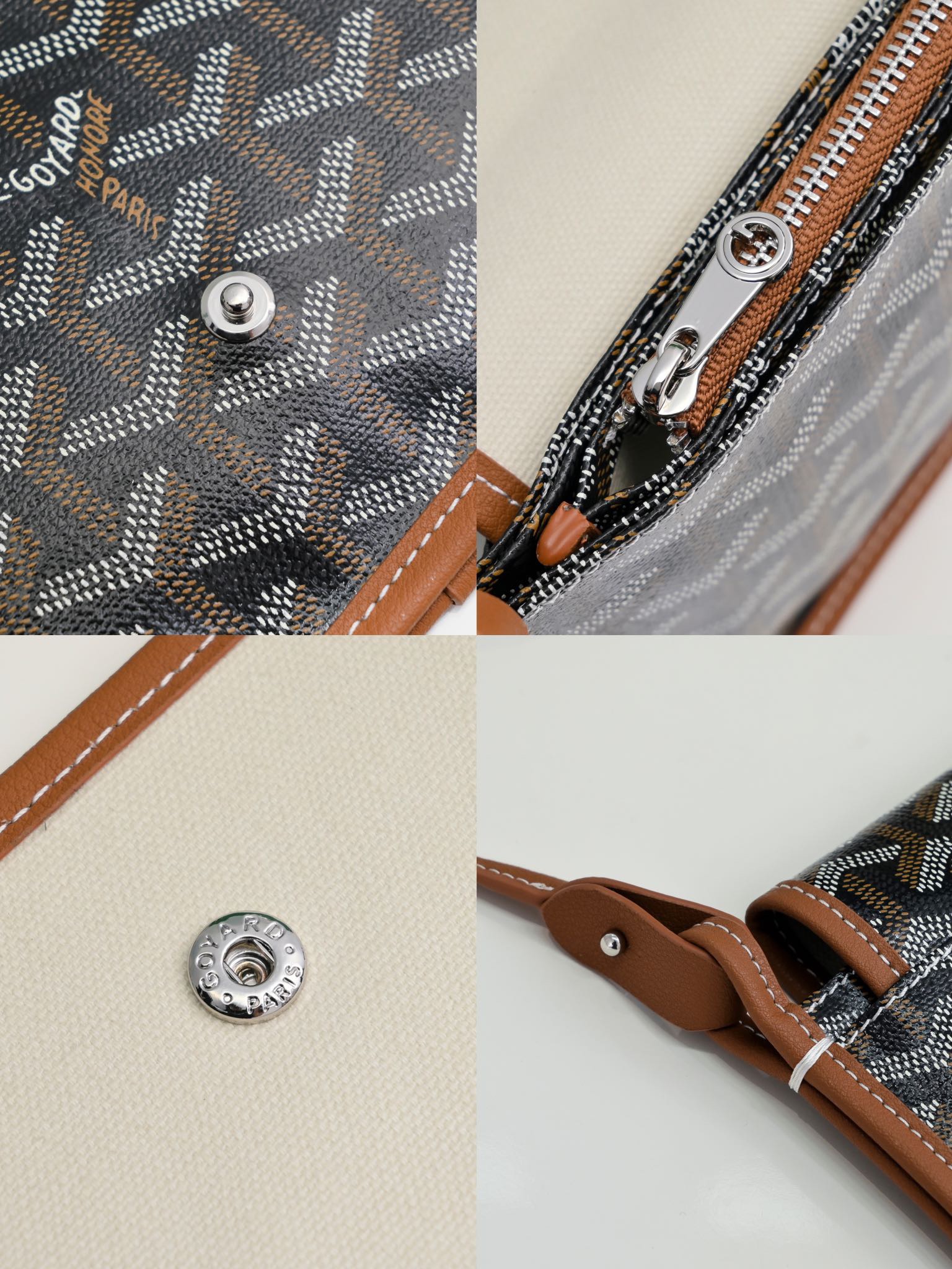 Goyard Mens Shoulder Bags Size 20.5*14*2cm