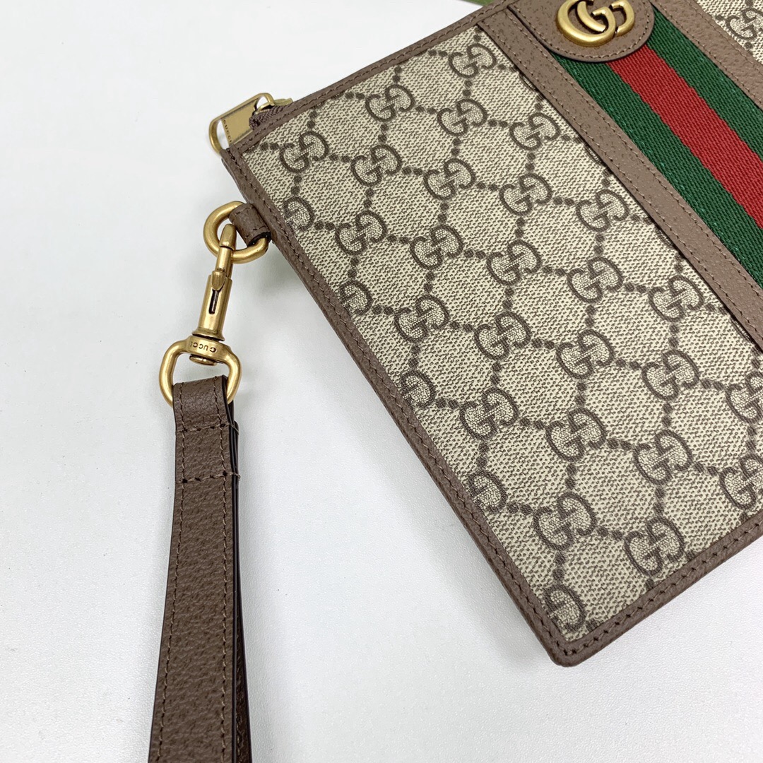 Gucci New GG Supreme Clutch Size 24*17.5*1cm Style 672989