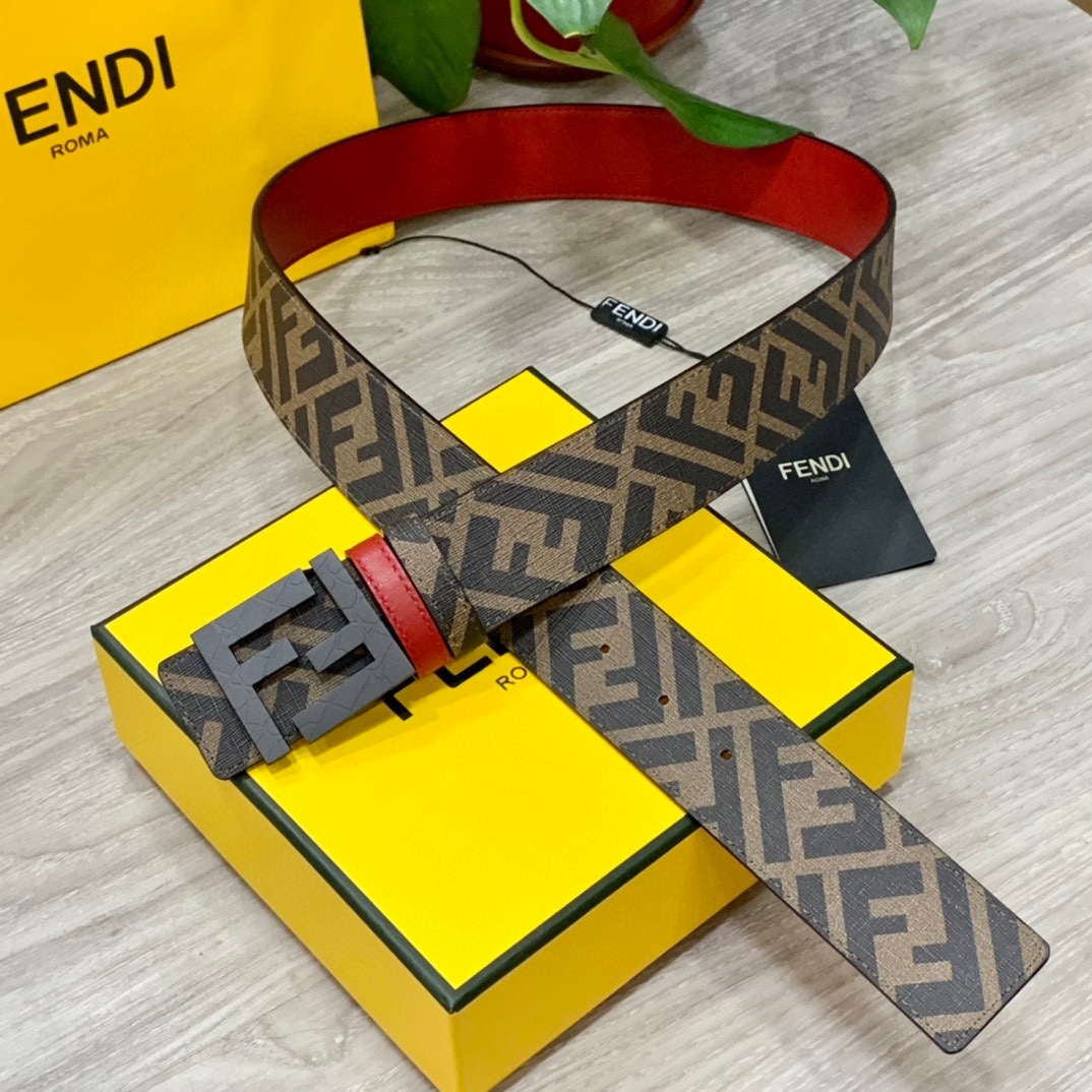 Fendi Mens Belt Width 4cm
