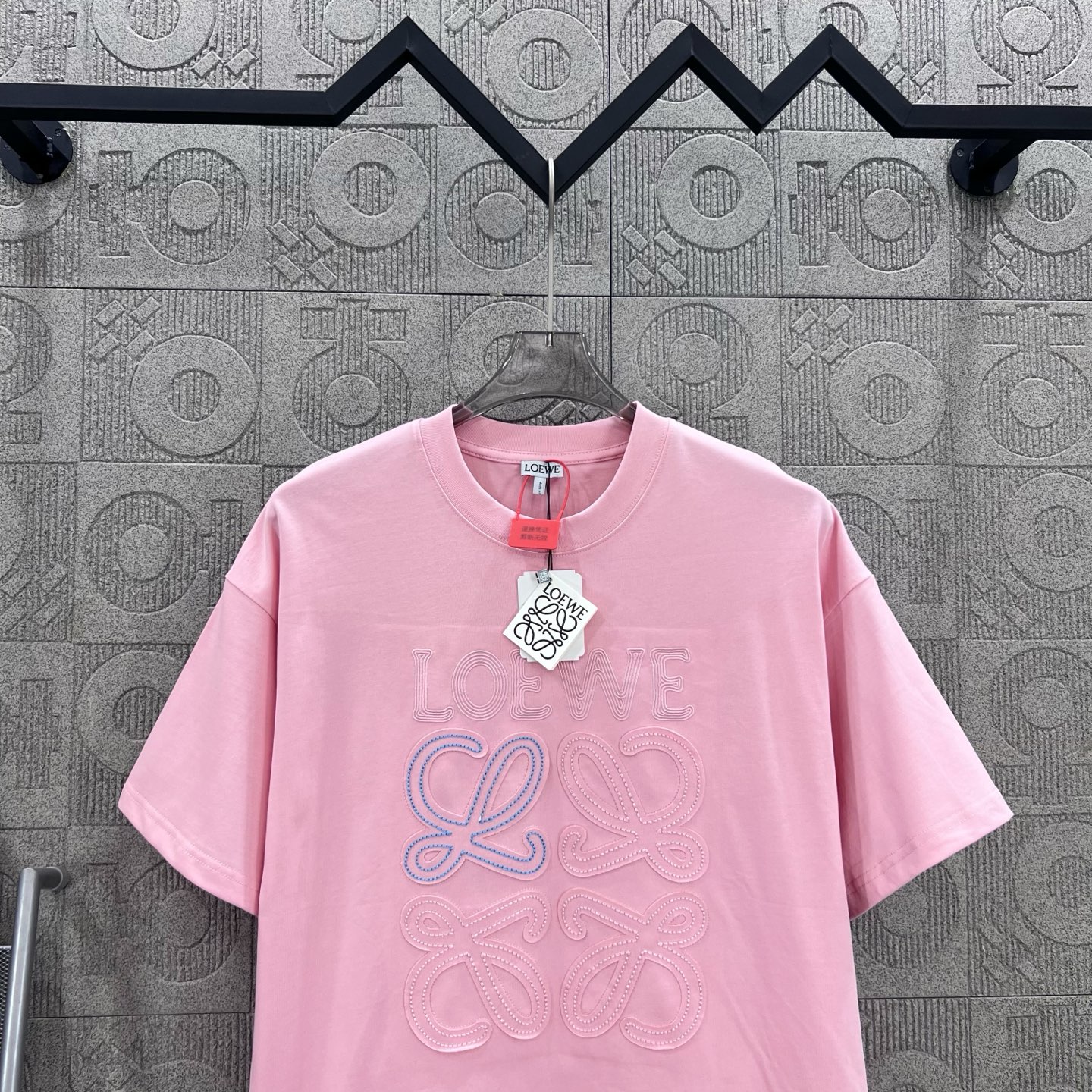 Loewe T Shirt  Embroider Logo Size XS-L