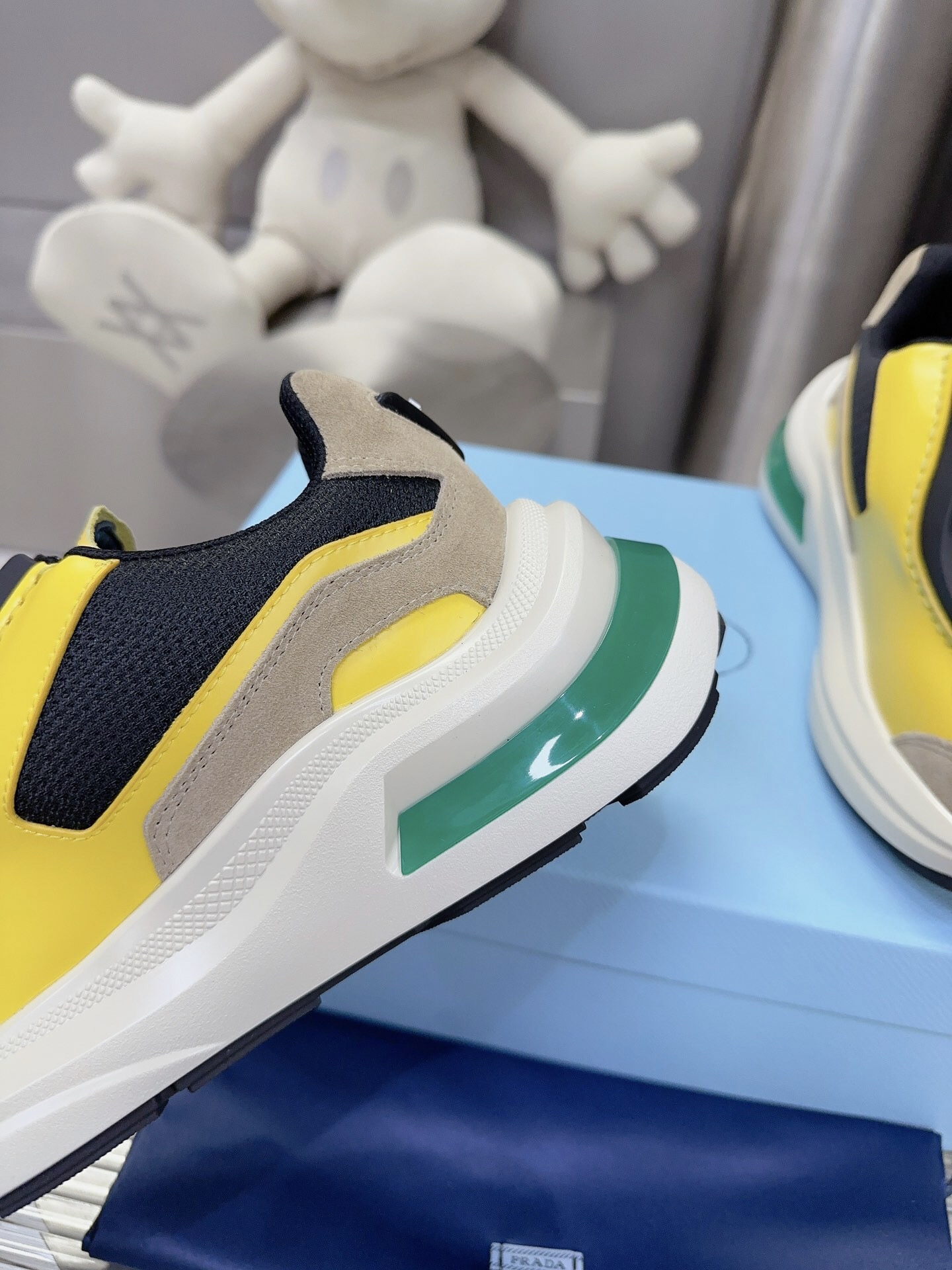 Prada 2024 New Systeme brushed leather dad Sneaker Size 36-45