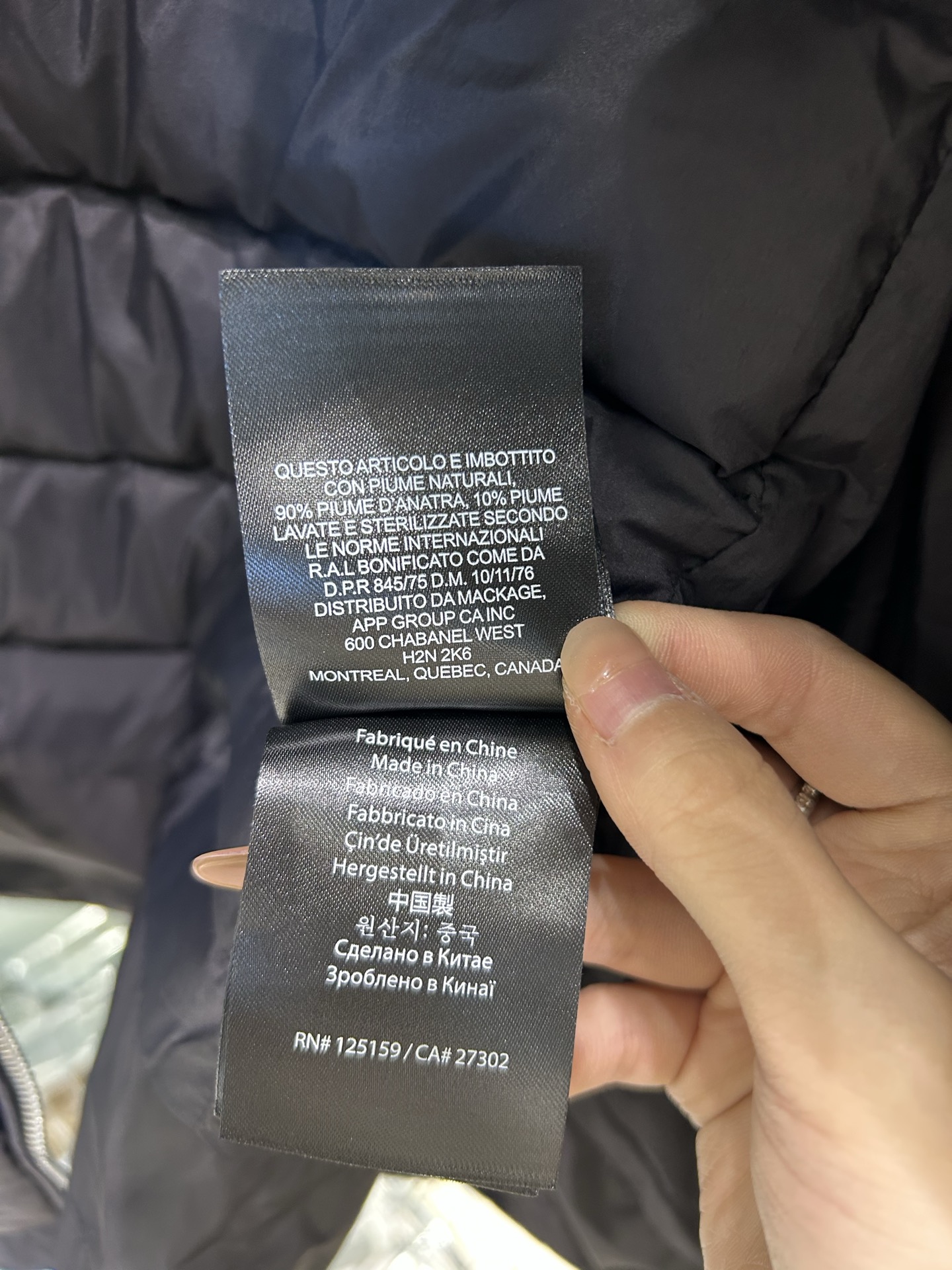 Moncler 25SS Mackage Oceane Down Jacket Size XS-L