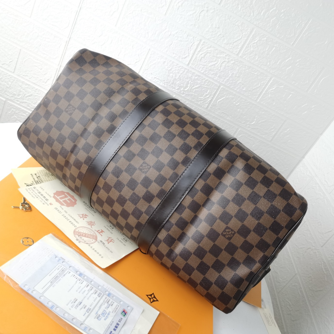 Louis Vuitton Keepall Travel Bags Size 50*29*23cm