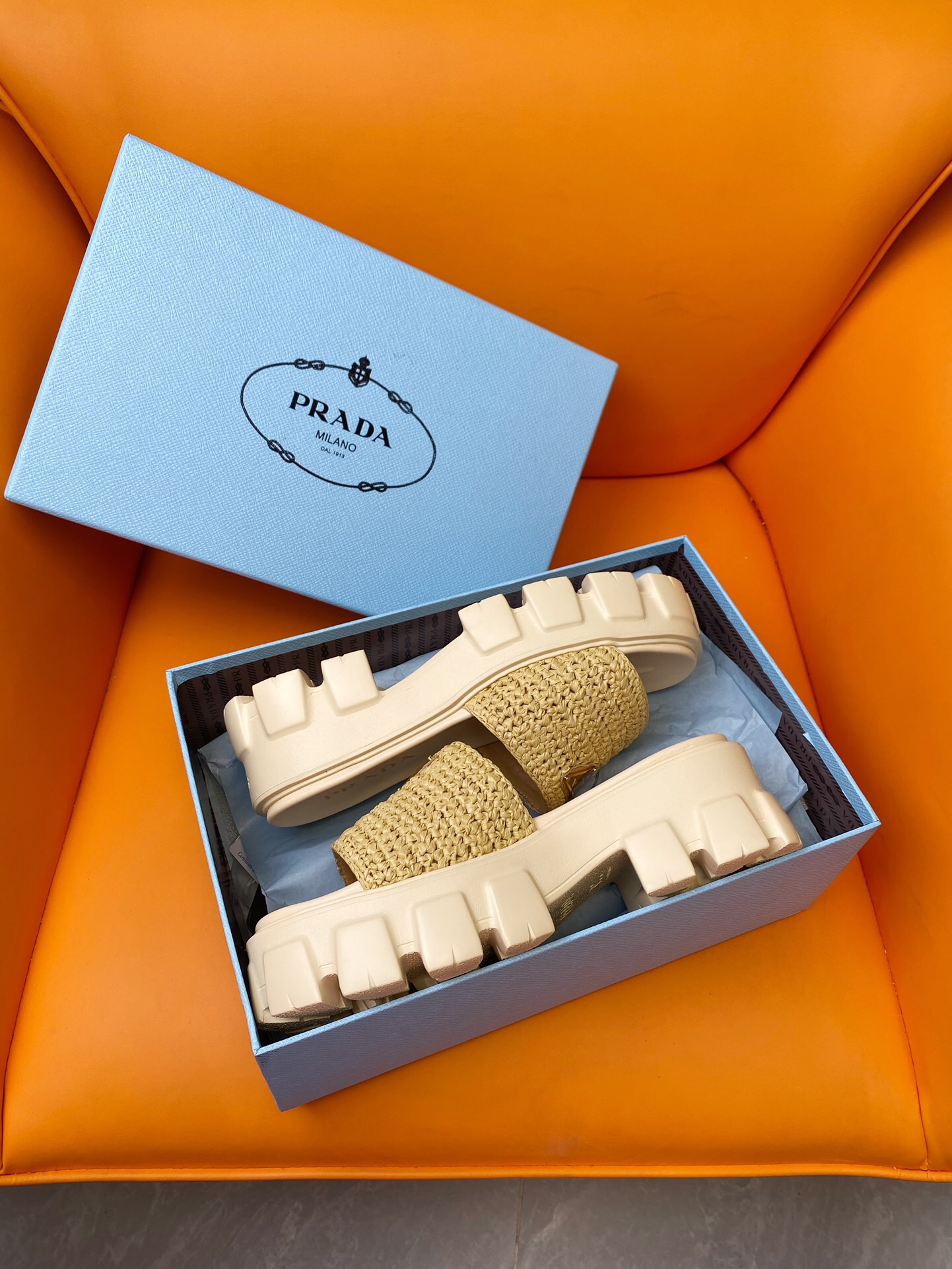 Prada 2024 New Monolith sandals Size 36-40