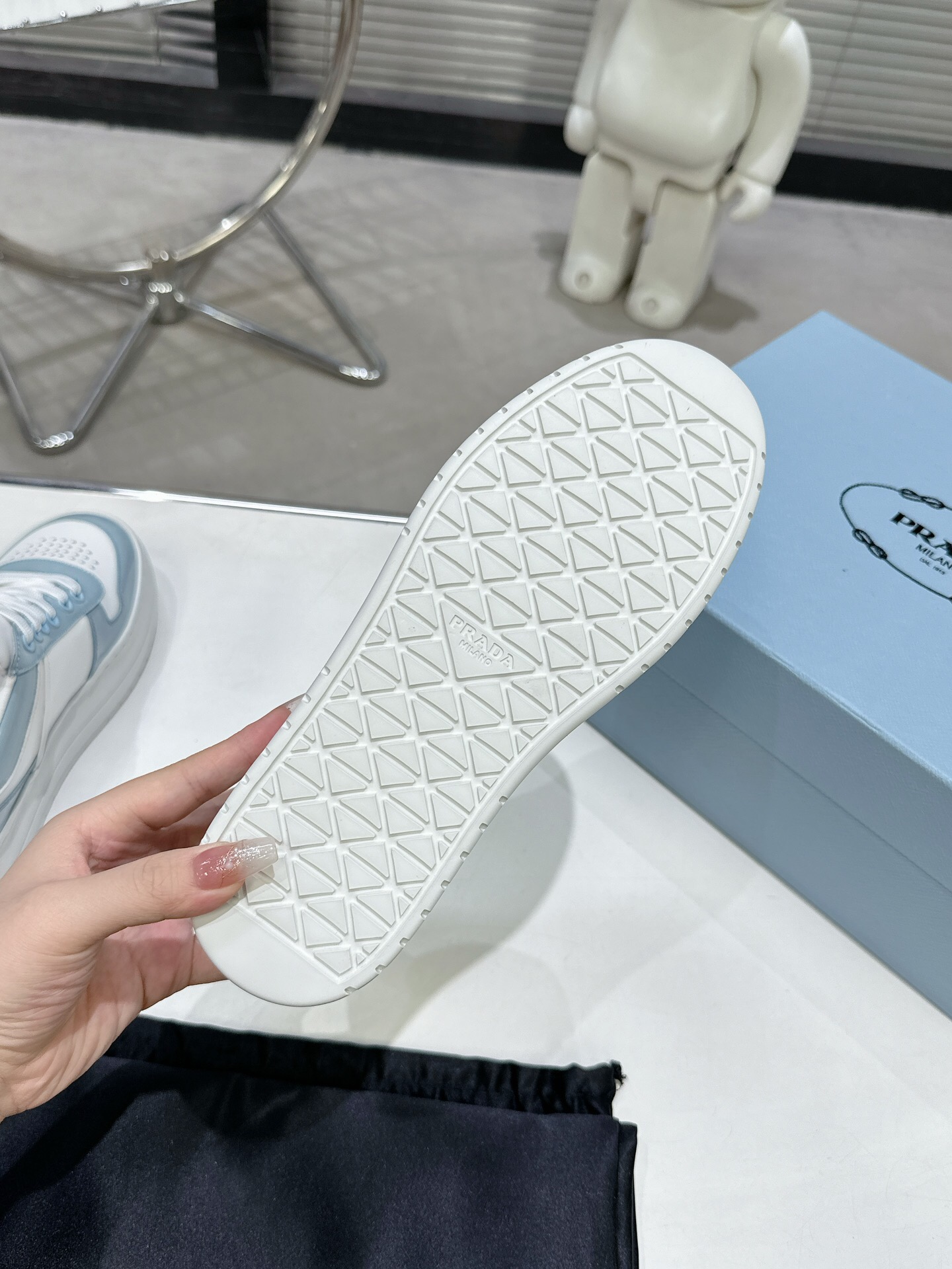 Prada 2024 New Downtown Bold leather Sneaker Size 36-41