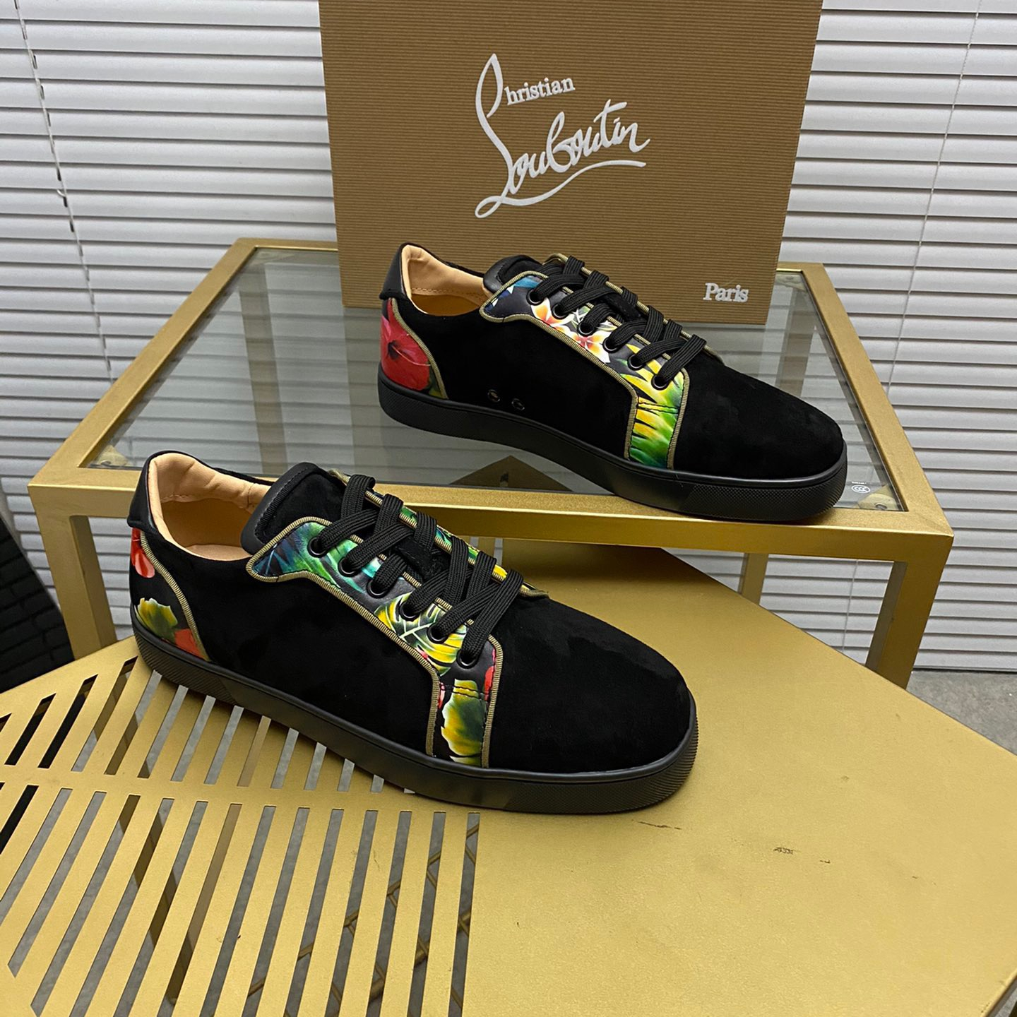Christian Louboutin Louis Junior Sneaker Size 36-46  9-Color