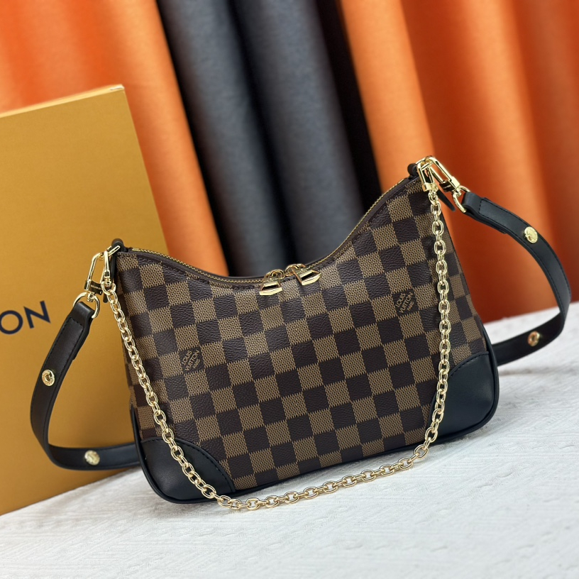 Louis Vuitton Odeon Monogram Women Shoulder Bags Size 27*16*10cm