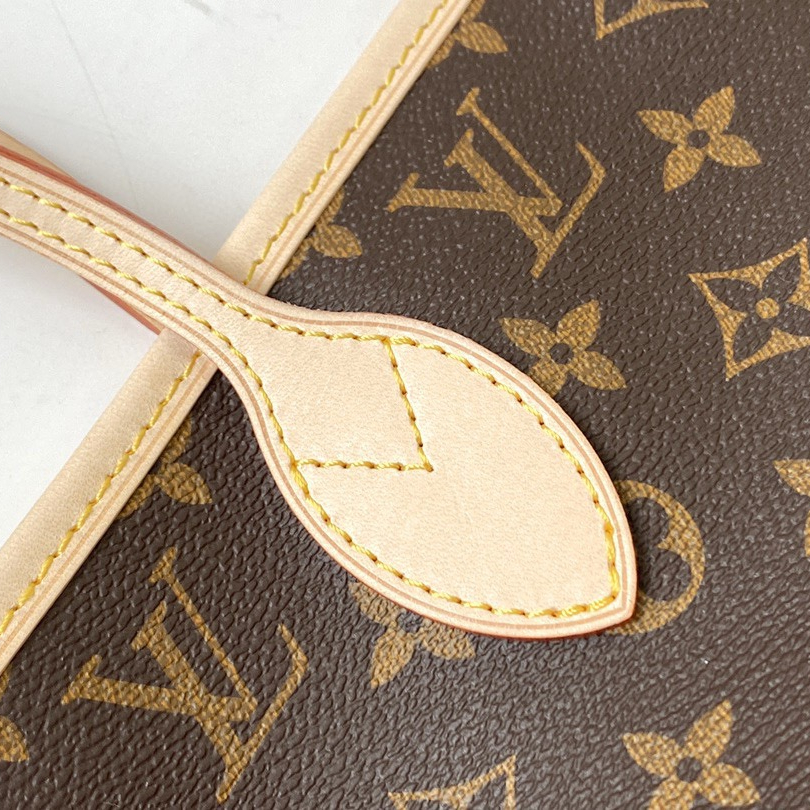 Louis Vuitton M40990 Neverfull Women Bags Brown Size 32*29*17cm