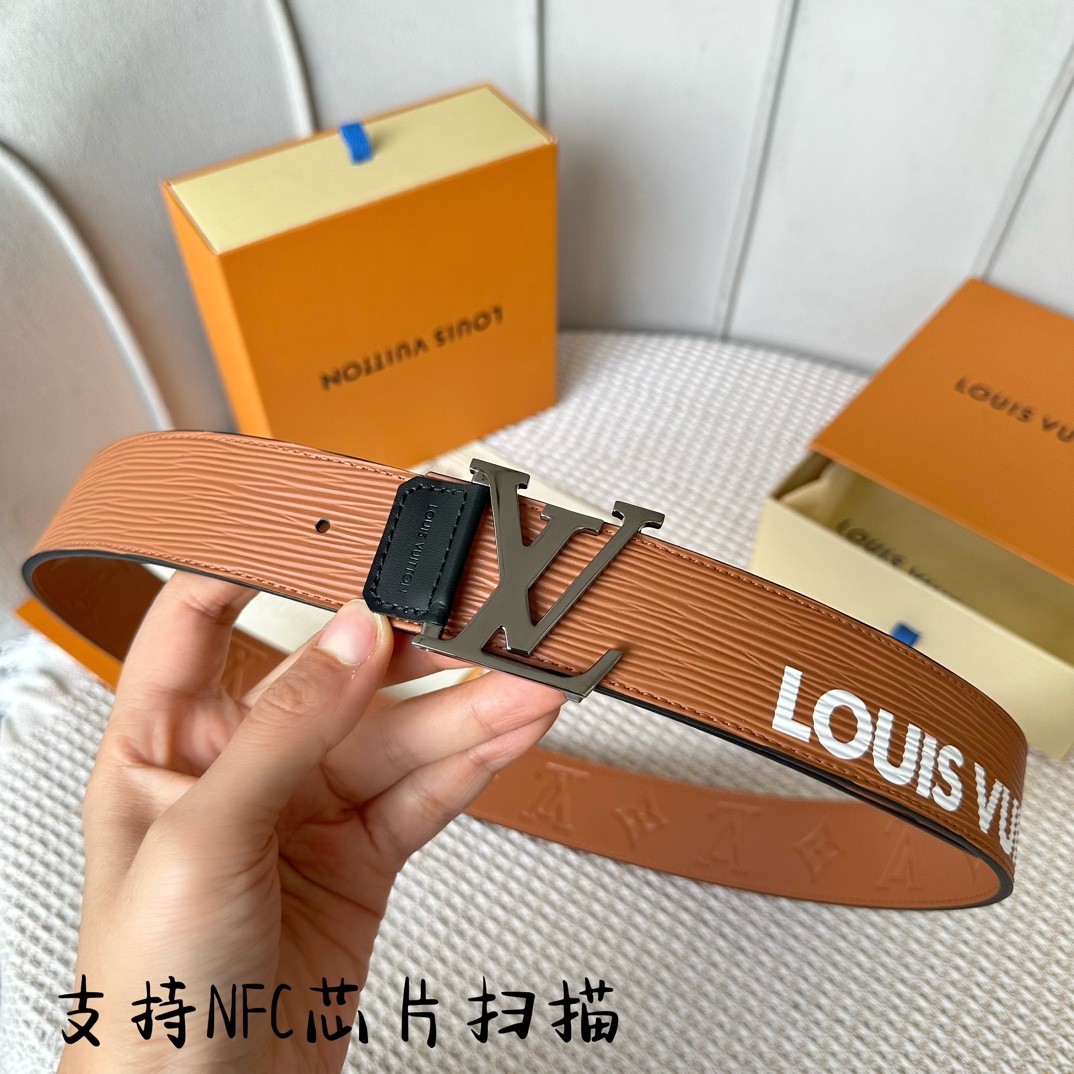 Louis Vuitton Mens Belt Width 4cm