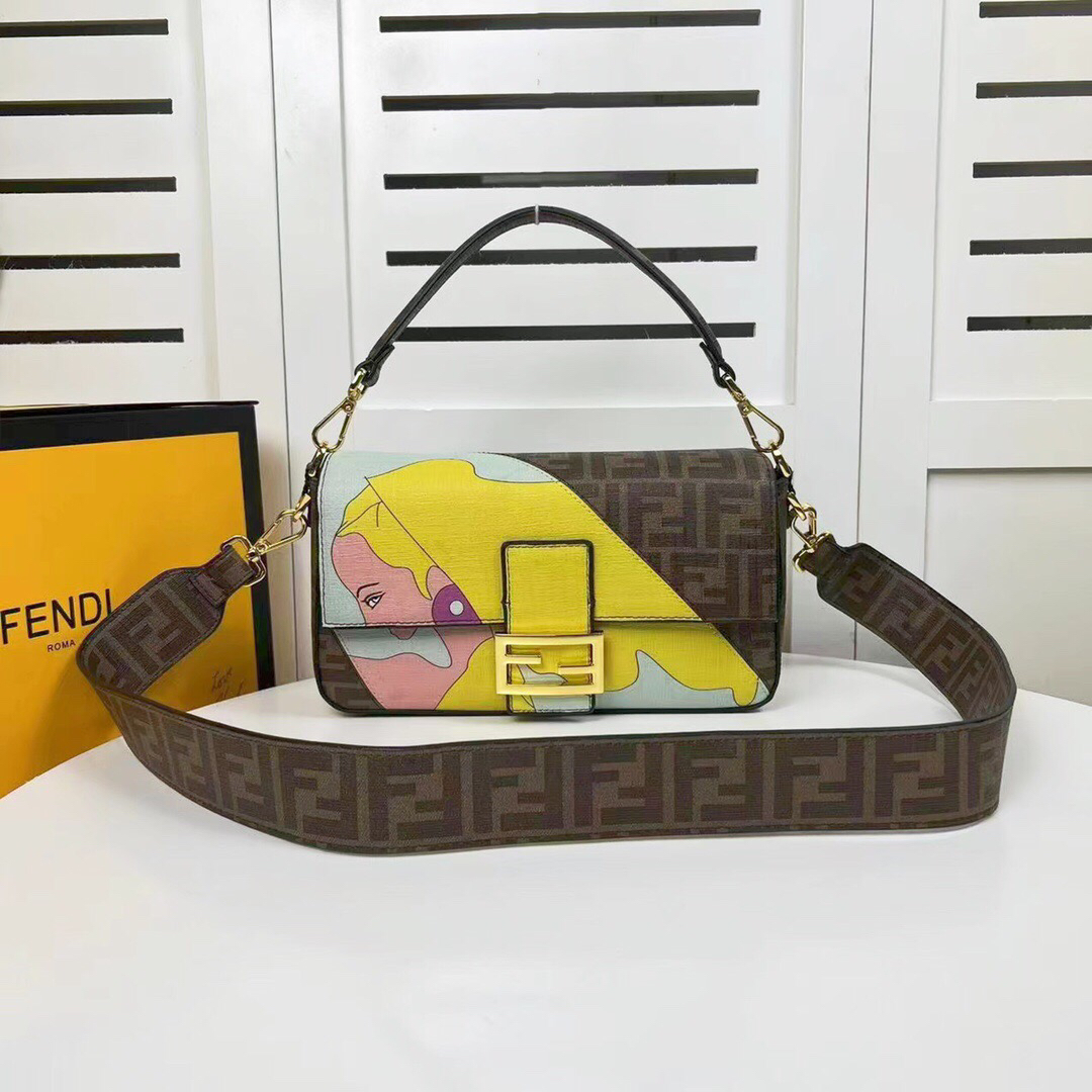 Fendi New Women Shoulder Bags 26*5*15cm