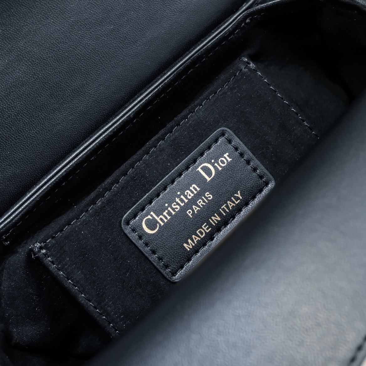 Dior Mini Dior Jolie Top Handle Women Shoulder Bags 19*12*6cm