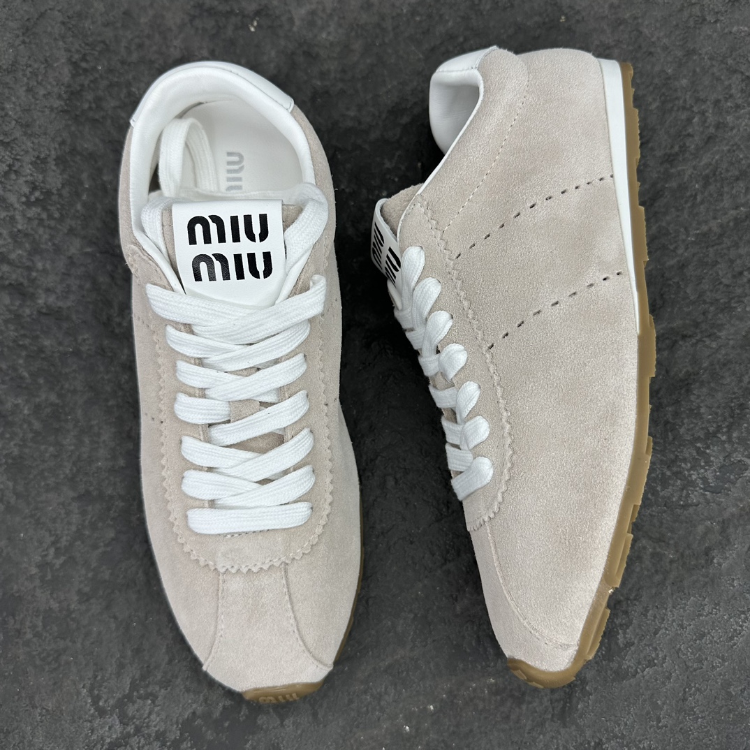 MiuMiu Plume Nappa Sneaker Size 35-40