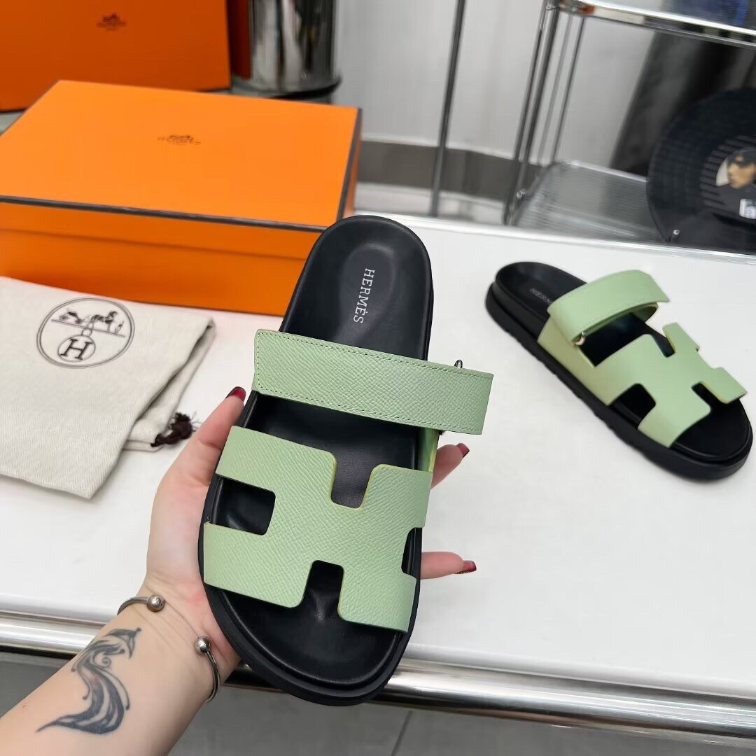 Hermes chypre Slippers Size 36-45