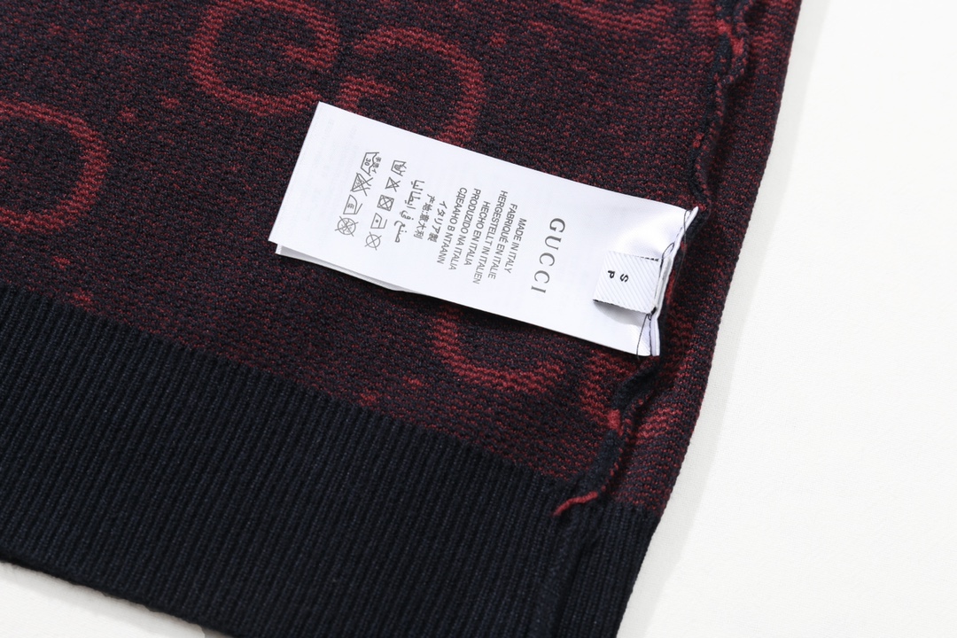 Gucci Unisex Knitwear Jacket Size S-XL
