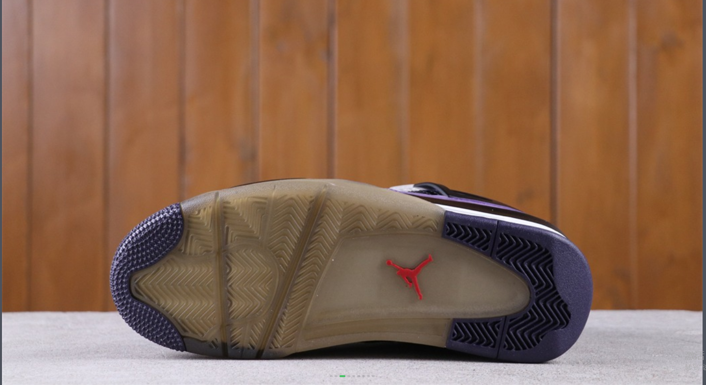 Nike Air Jordan 4 x Travis Scott Purple Gr. 36-46