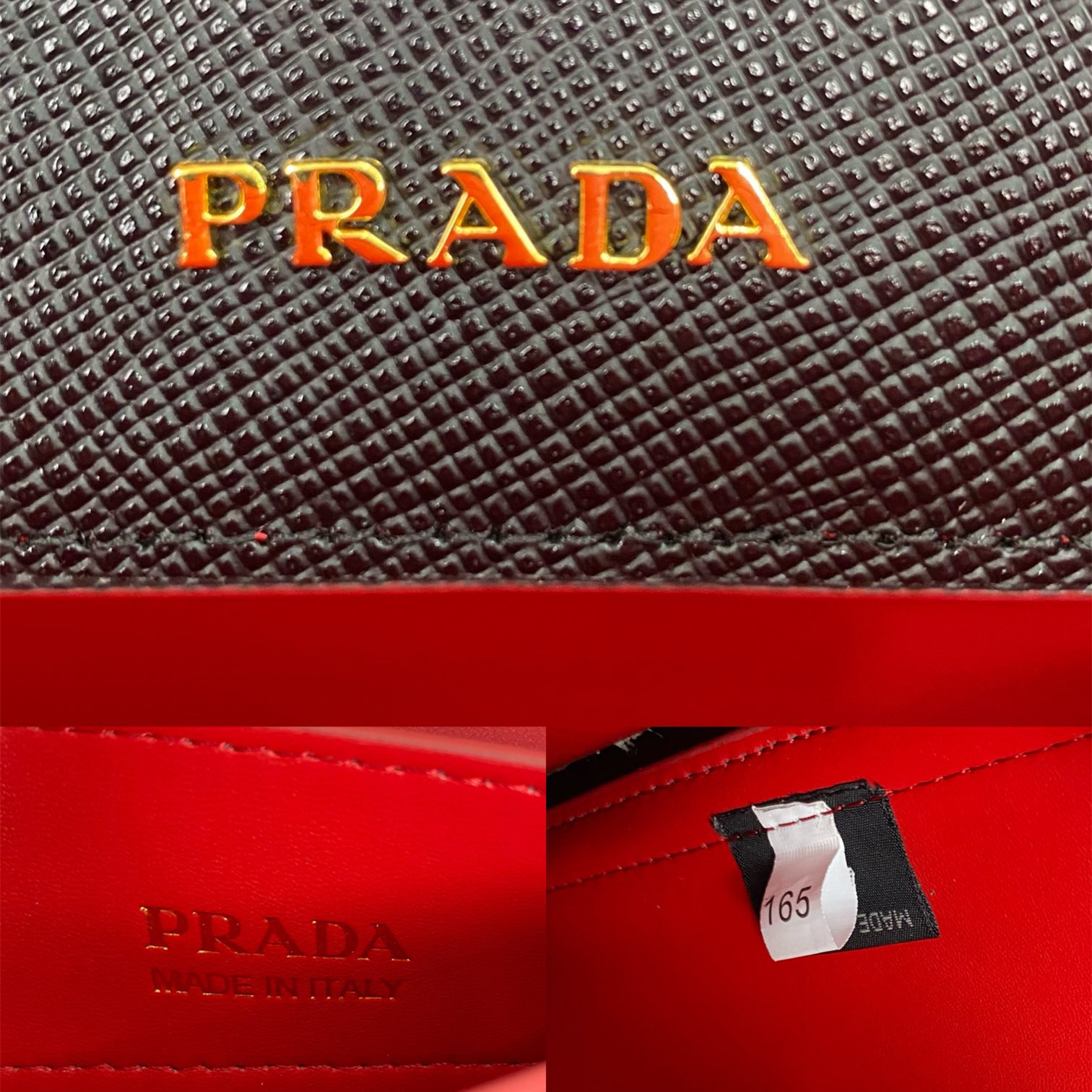 Prada 1BG443 Double Saffiano Leather Women Shoulder Bags Size 25*18.5*12.5cm
