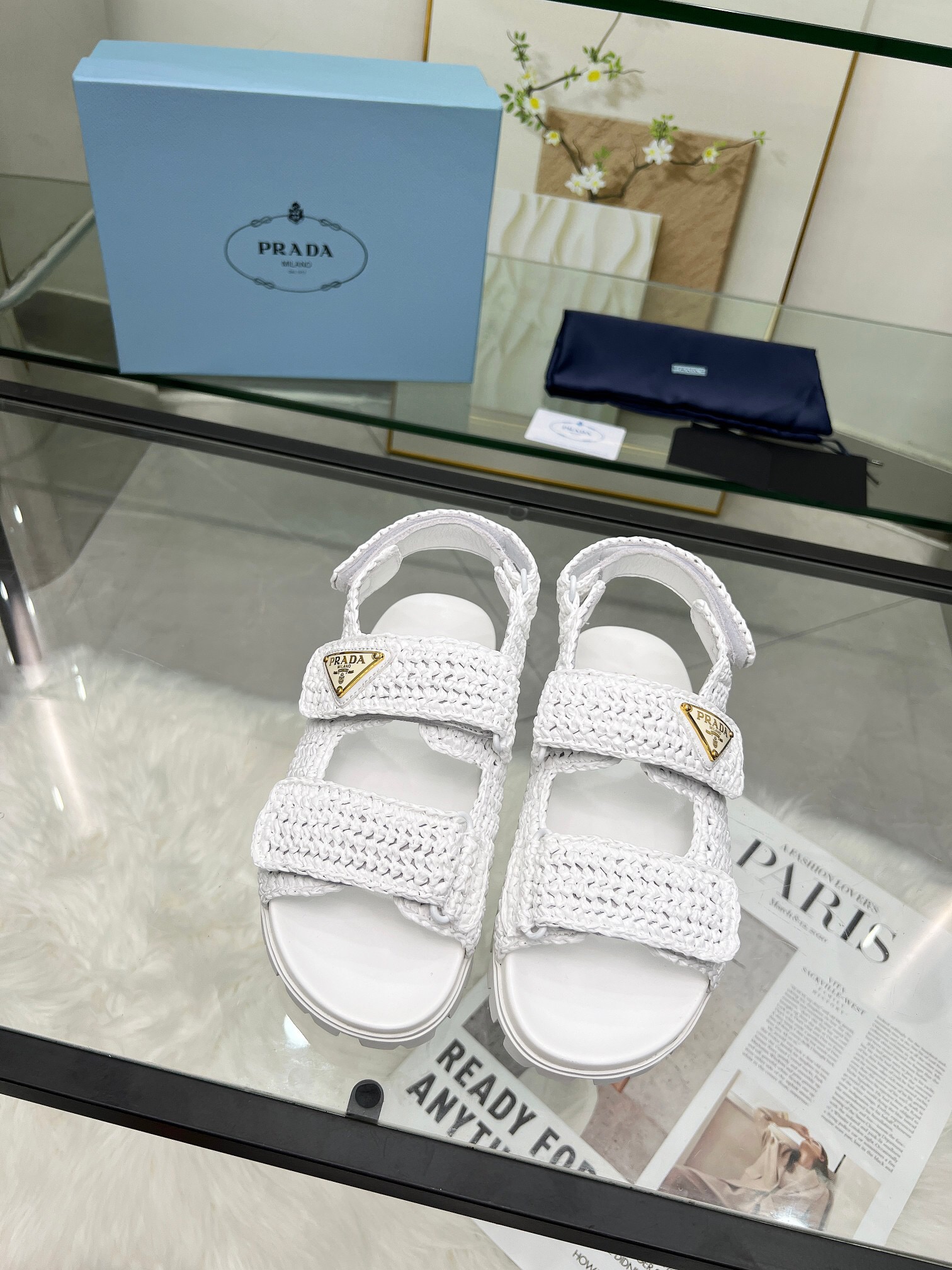 Prada 2024 New Monolith sandals Size 36-41