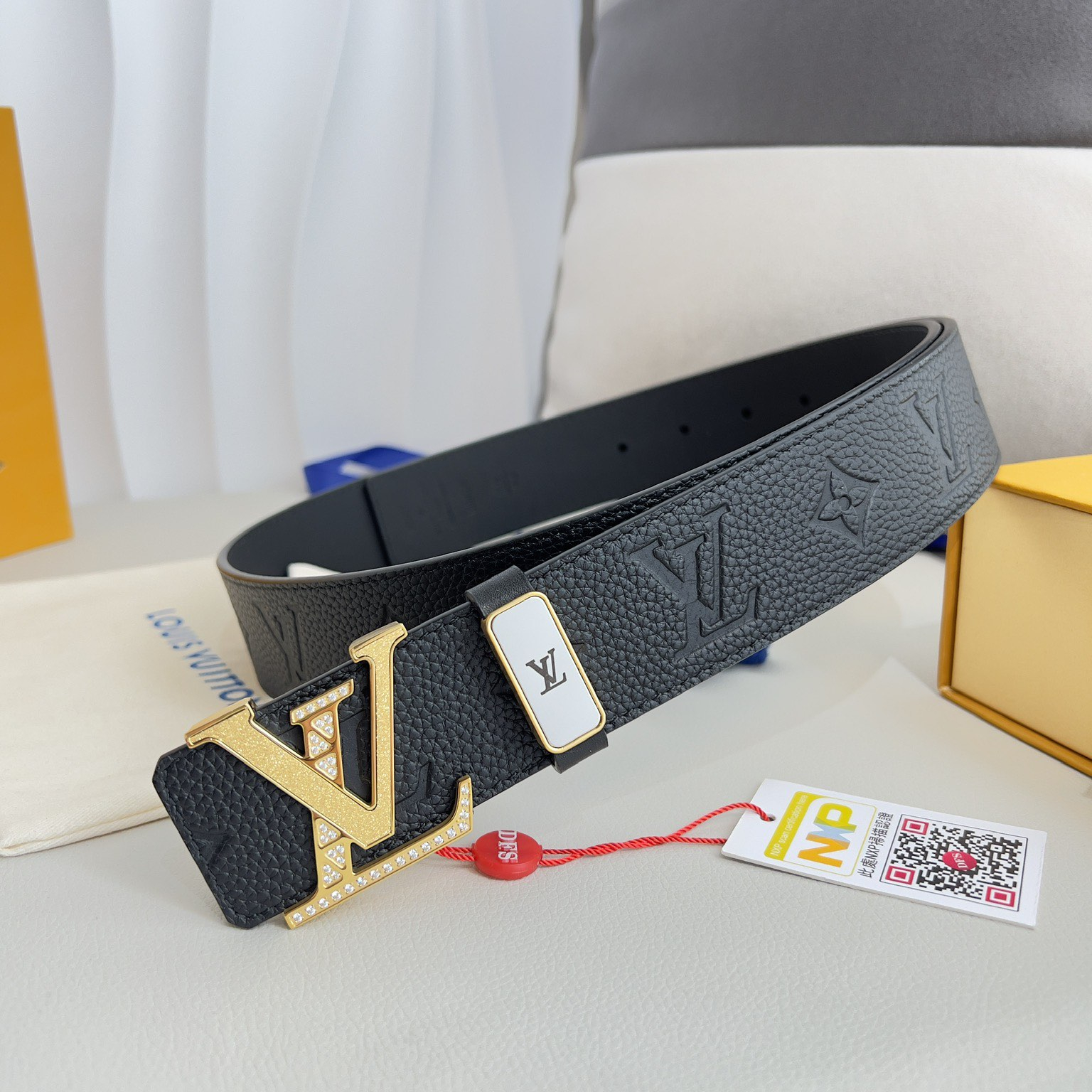 Louis Vuitton Mens Belt Width 3.8cm