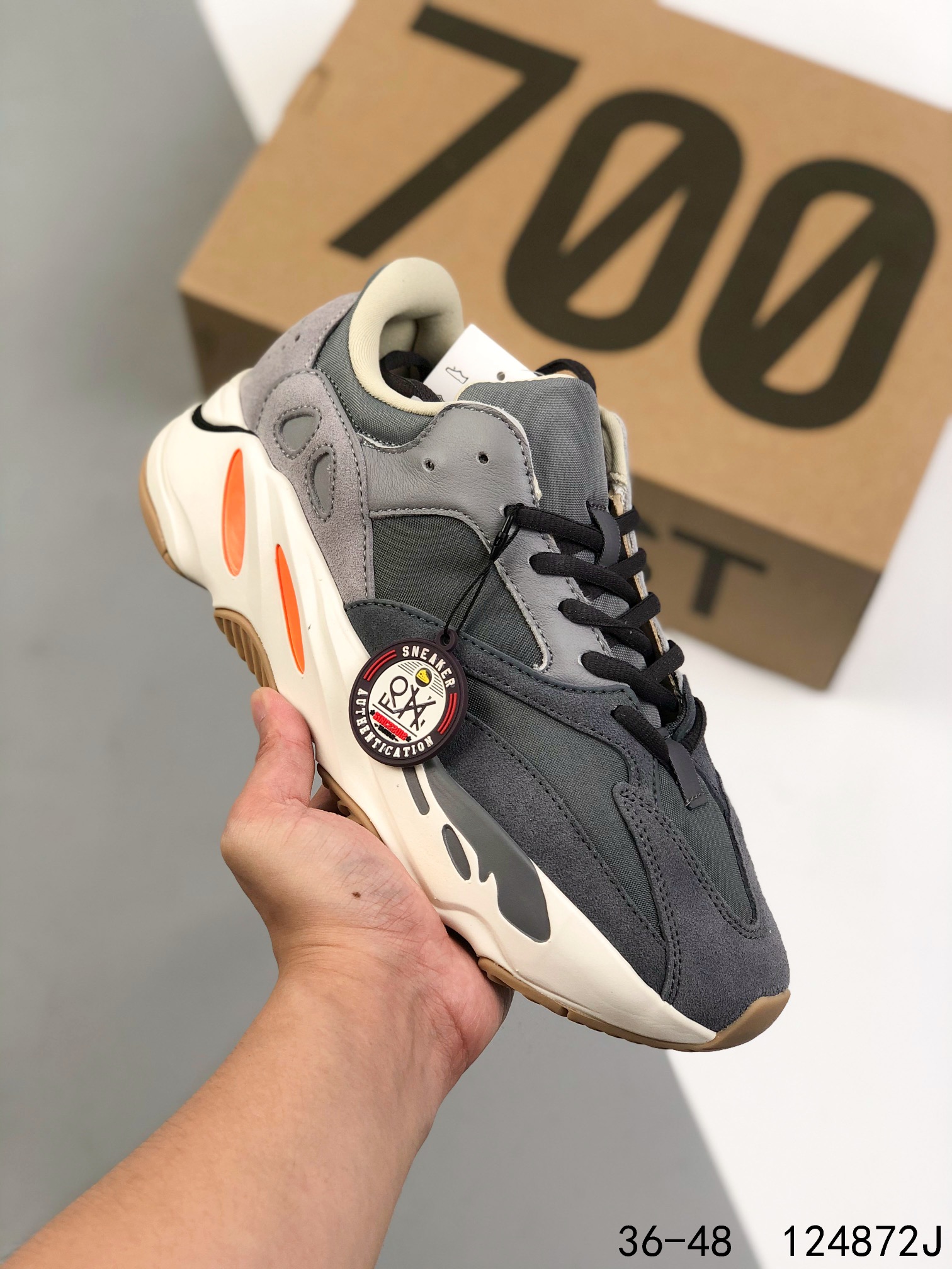 Yeezy Boost 700 V1 Sun Mens/Women's Sneakers Shoes 36 - 48