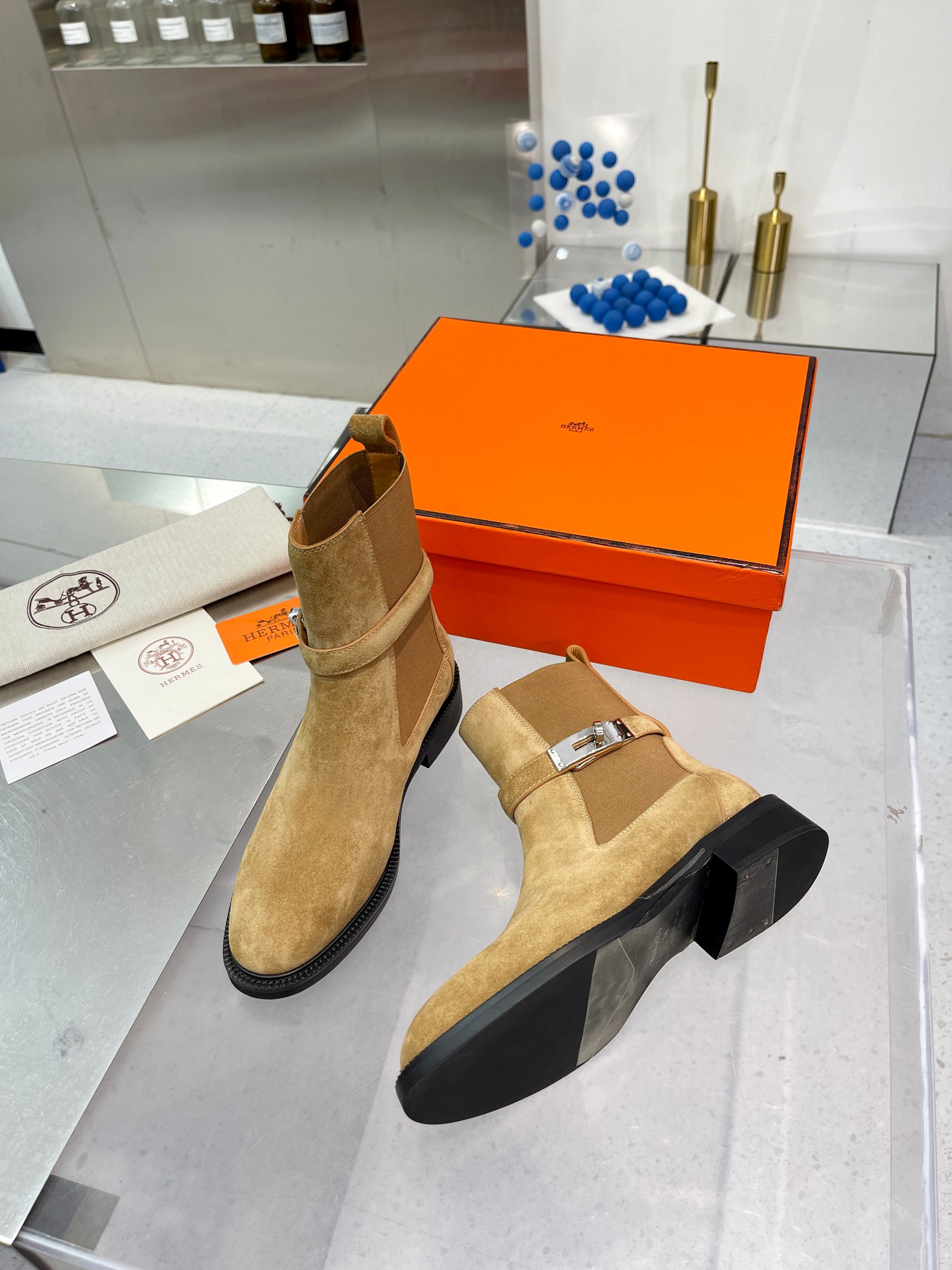 Hermes 23fw Women New Kelly Boots Size 36-41