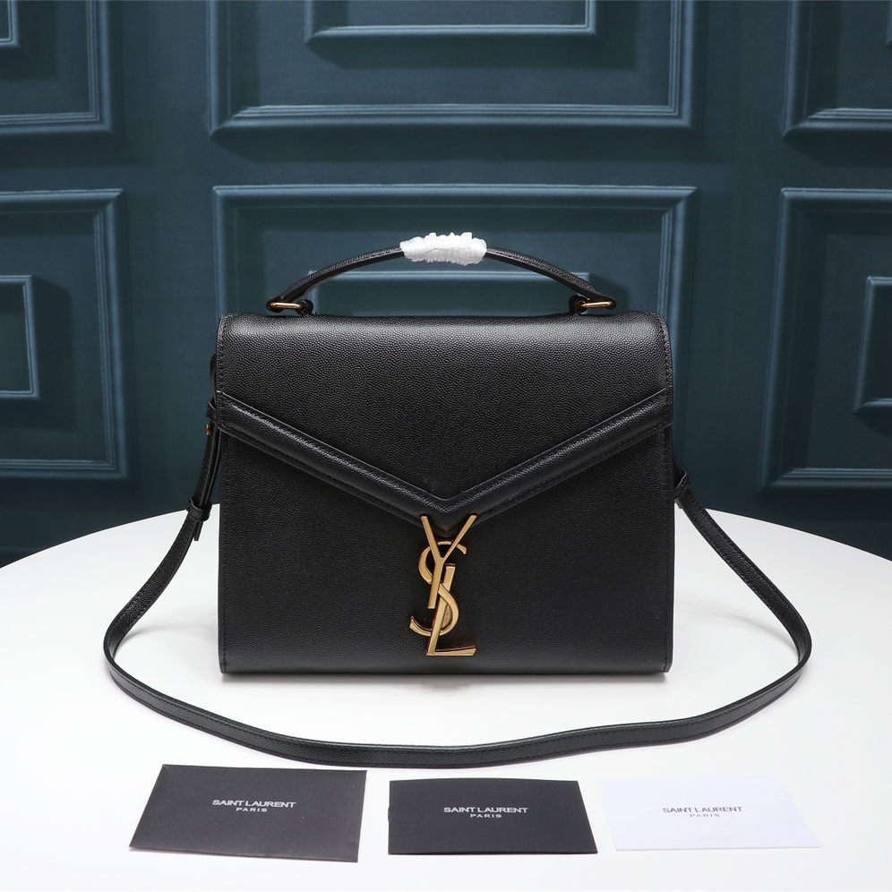 YSL Cassandra Women Shoulder Bags Size 24*20*11cm