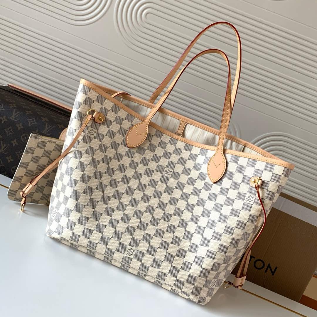 Louis Vuitton N40604 Neverfull MM Tote Bag Size 31*28*14cm