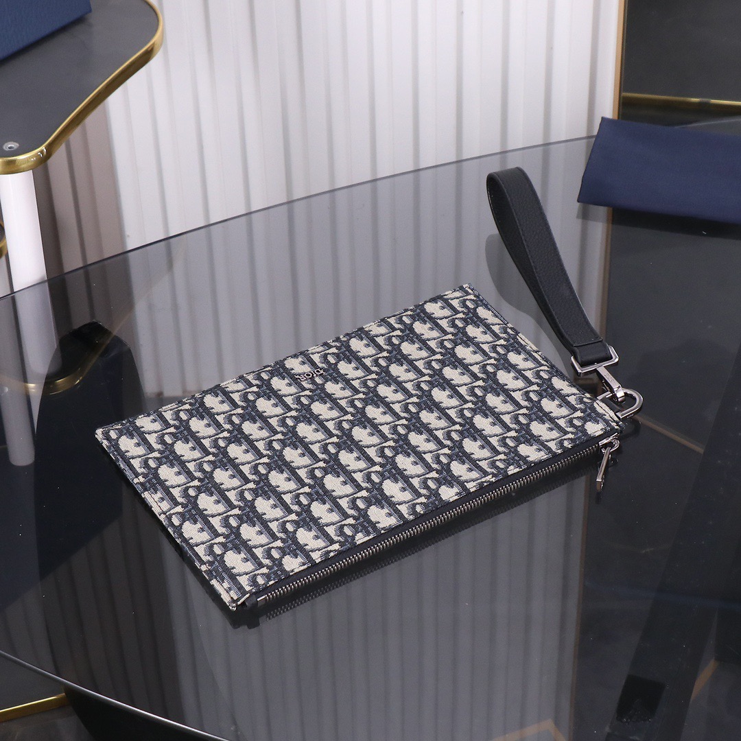 Dior Oblique Clutch Bags Size 26.5*17.5cm