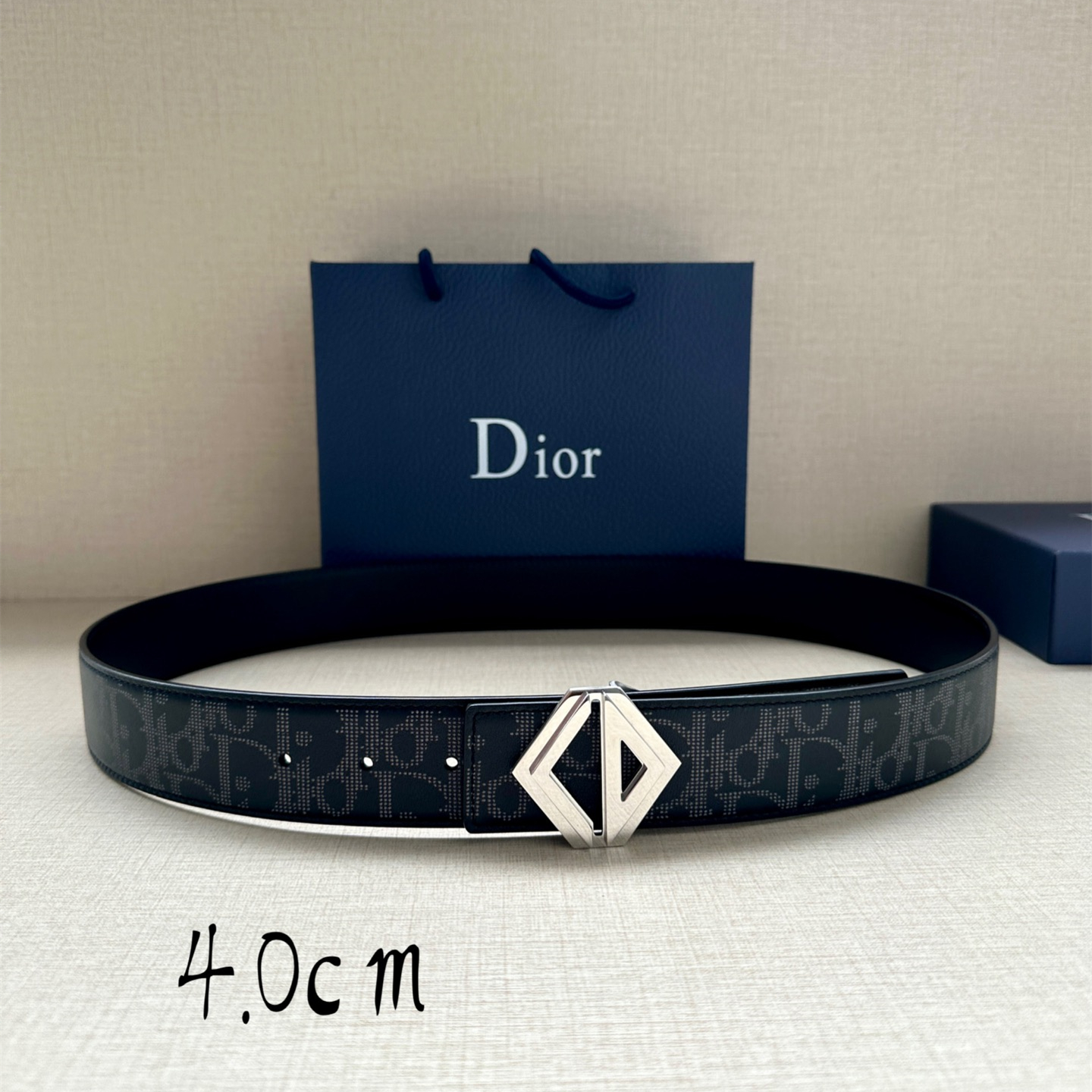Dior Mens Belt Width 4cm