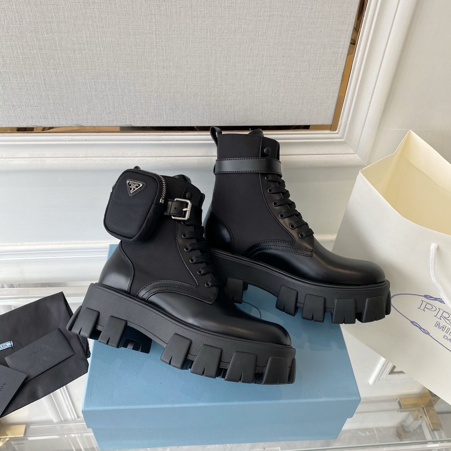 Prada Men Boots Size 42
