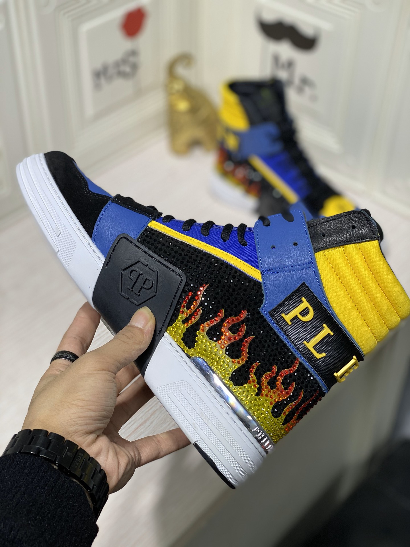 Philipp Plein Mens Outdoor Sneakers Shoes 38 - 45