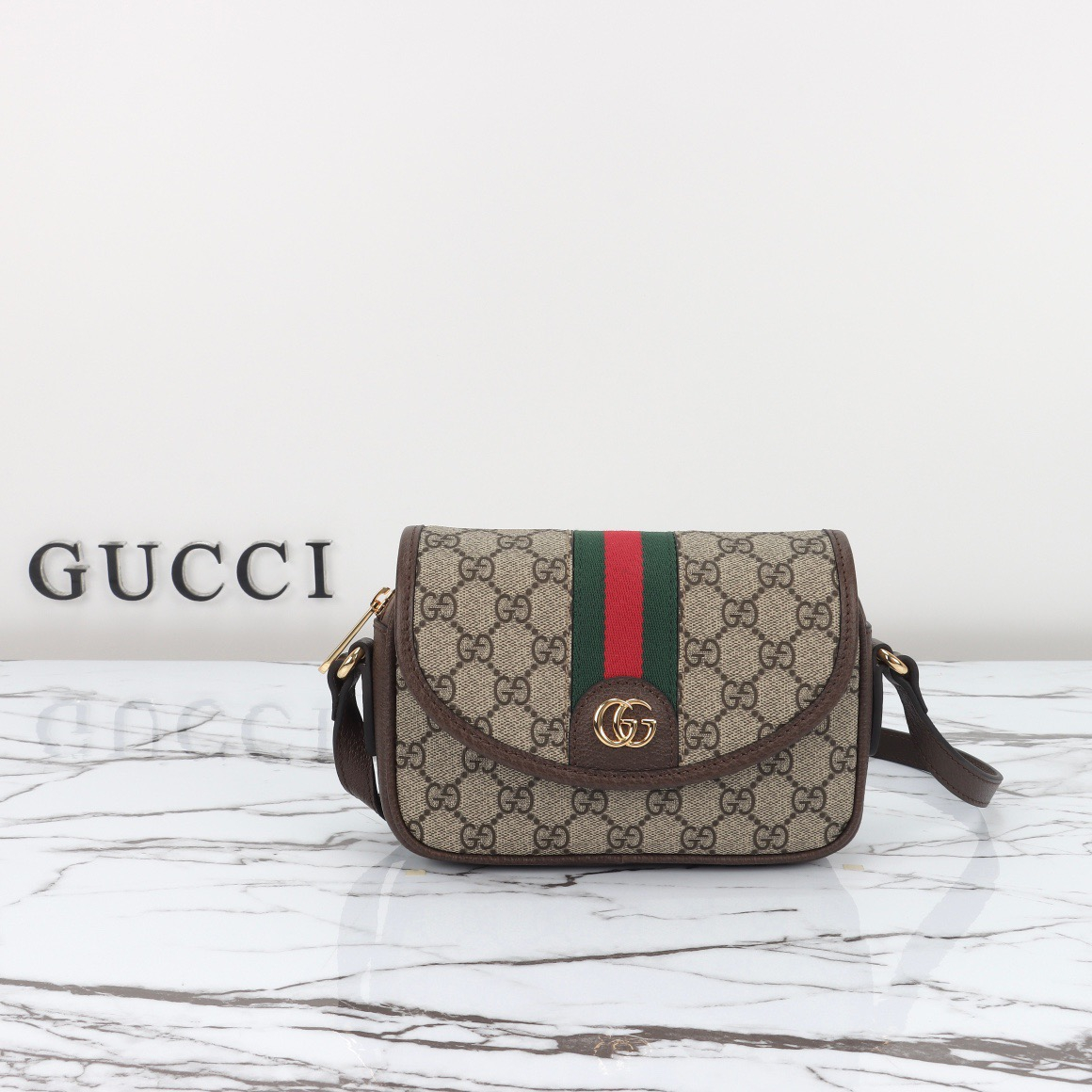 Gucci Ophidia GG Women Shoulder Bags 13*22*4cm