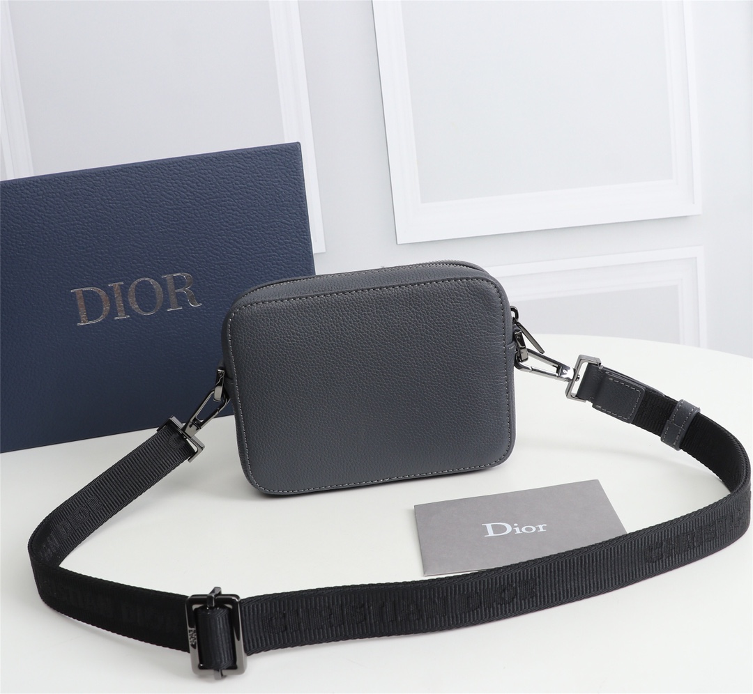 Dior Mens Shoulder Bags 17*12.5*5cm