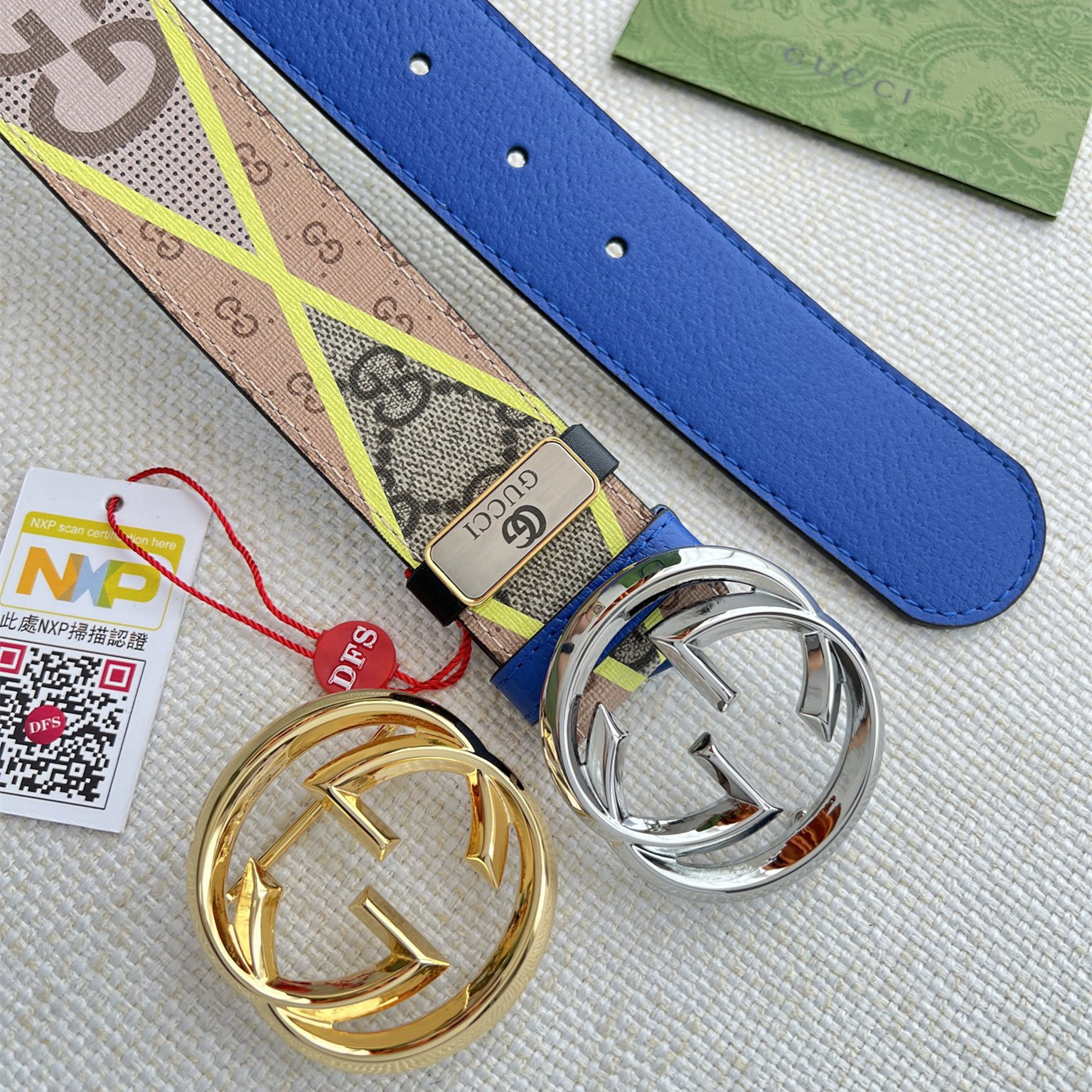 Gucci Mens Belt Width 3.8cm