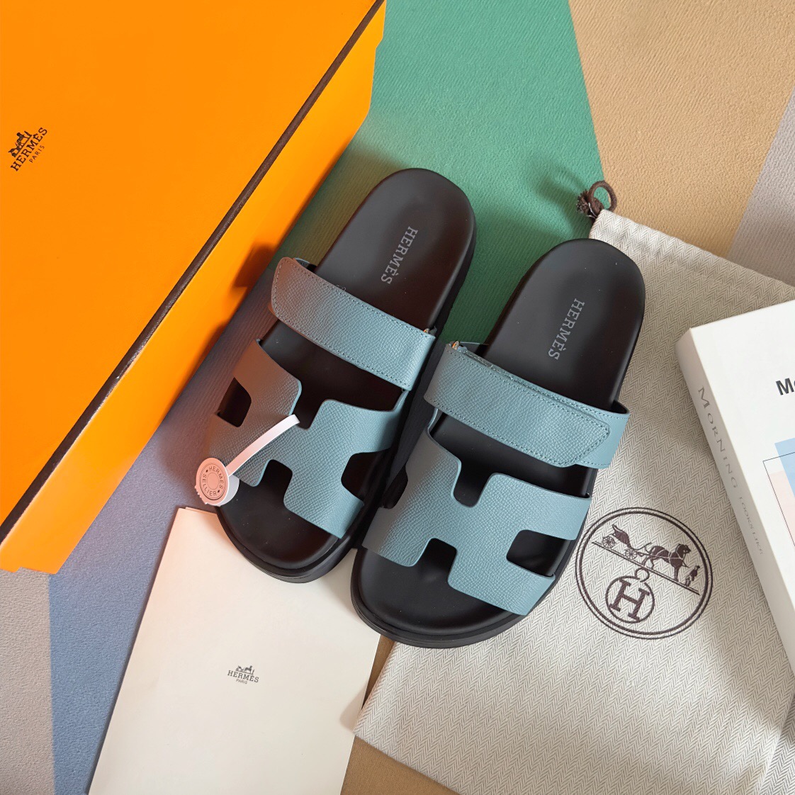 Hermes chypre Slippers Size 36-45