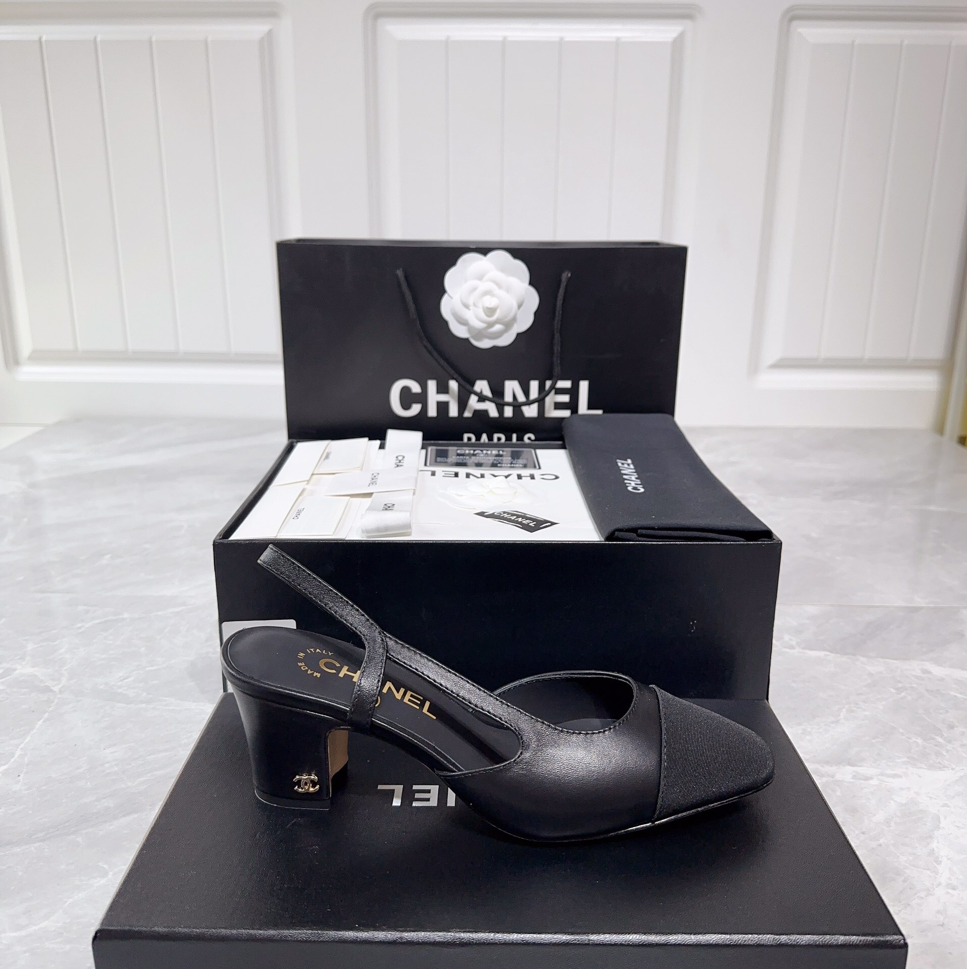 Chanel Slingbacks Pumps Size 35-41 2-Color