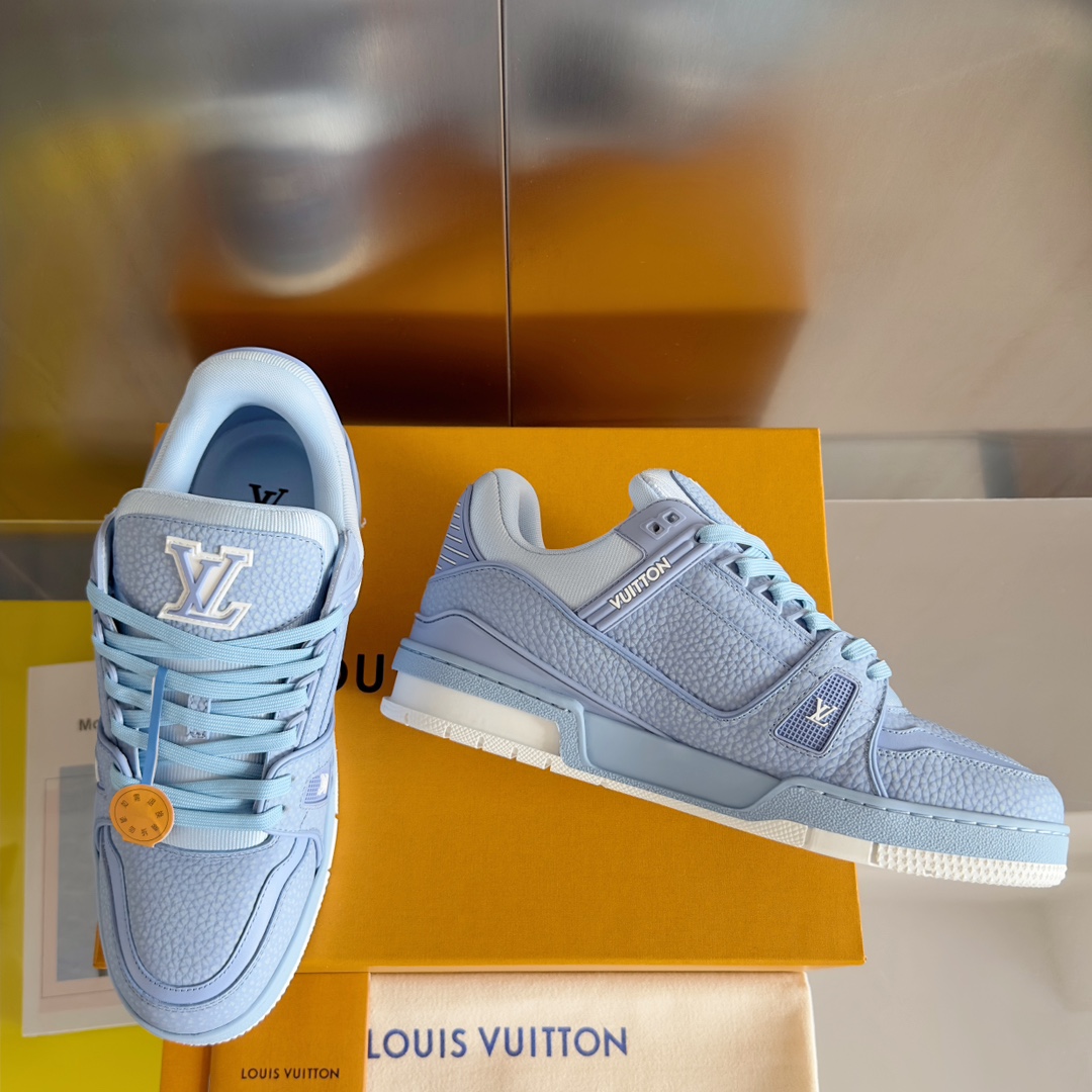 Louis Vuitton 2024New LV Trainer Sneaker Size 36-46