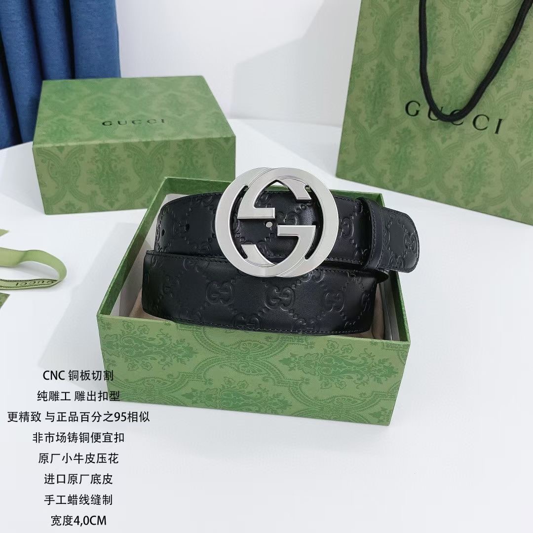 Gucci Mens Belt Width 3.8cm