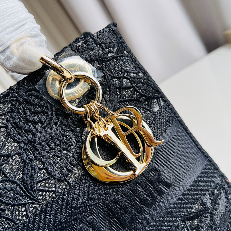 Dior Lady D-lite Women Shouler Bags 24cm