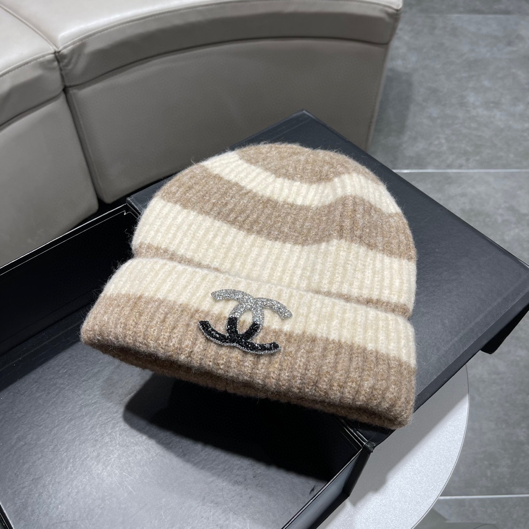 Chanel Knitted Hat 3-Color